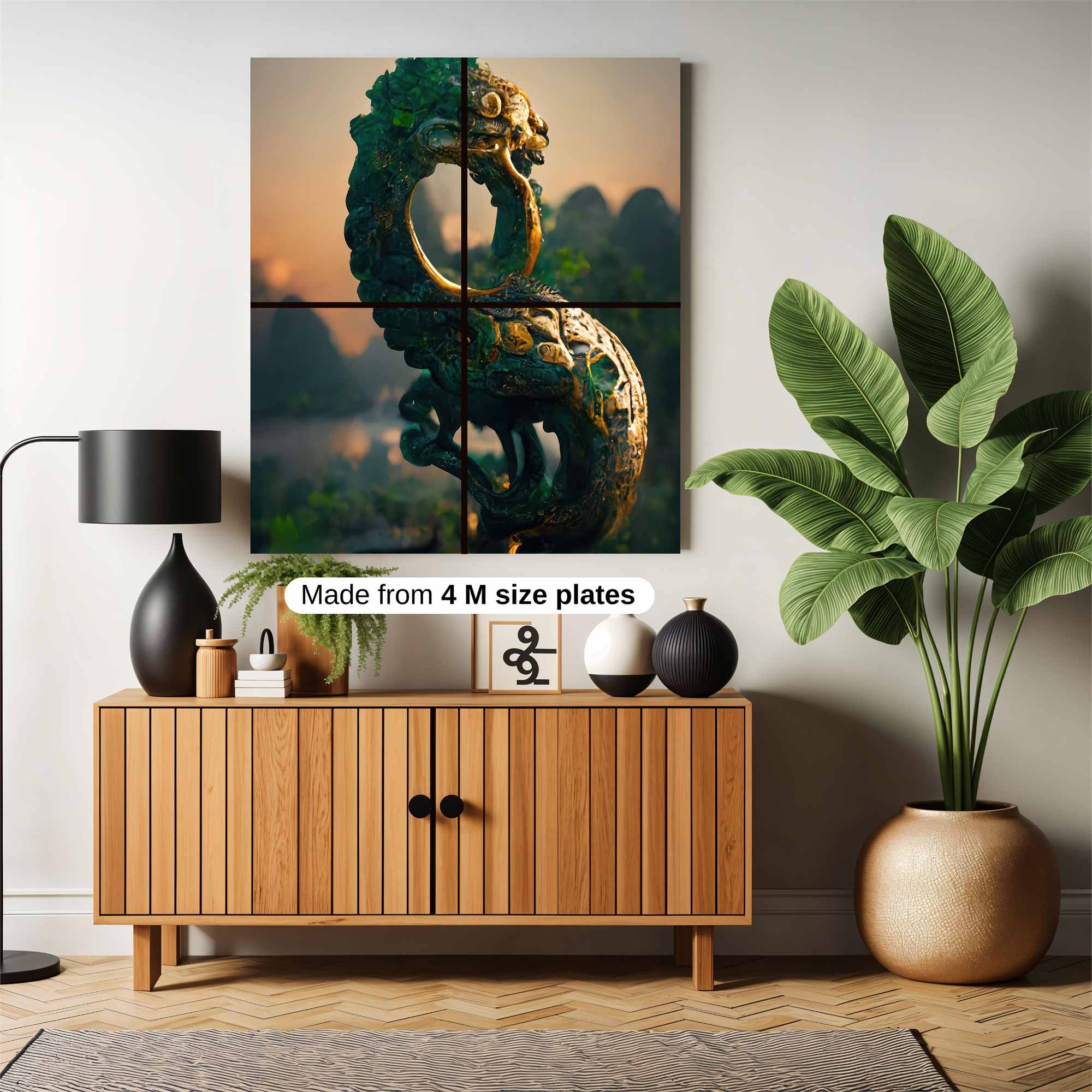 Dragon Serenity Safe Wall Magnetic / M