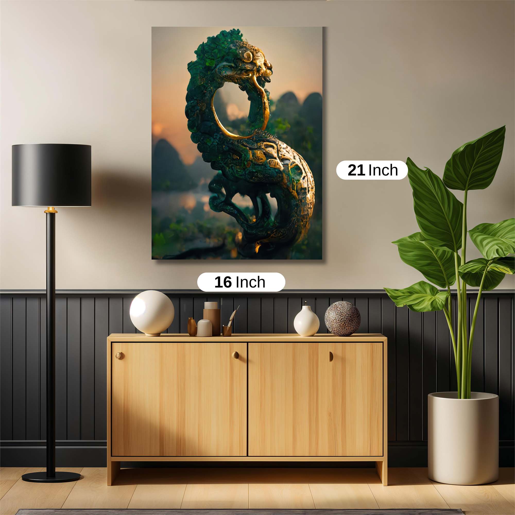 Dragon Serenity Safe Wall Magnetic / M