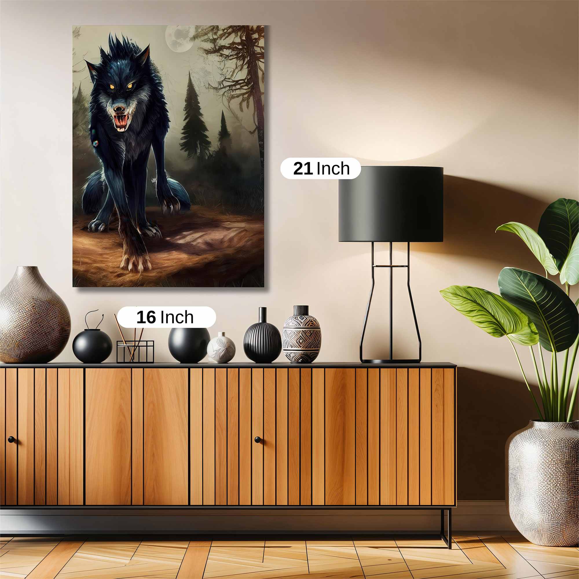 Werewolf Sinister Safe Wall Magnetic / M