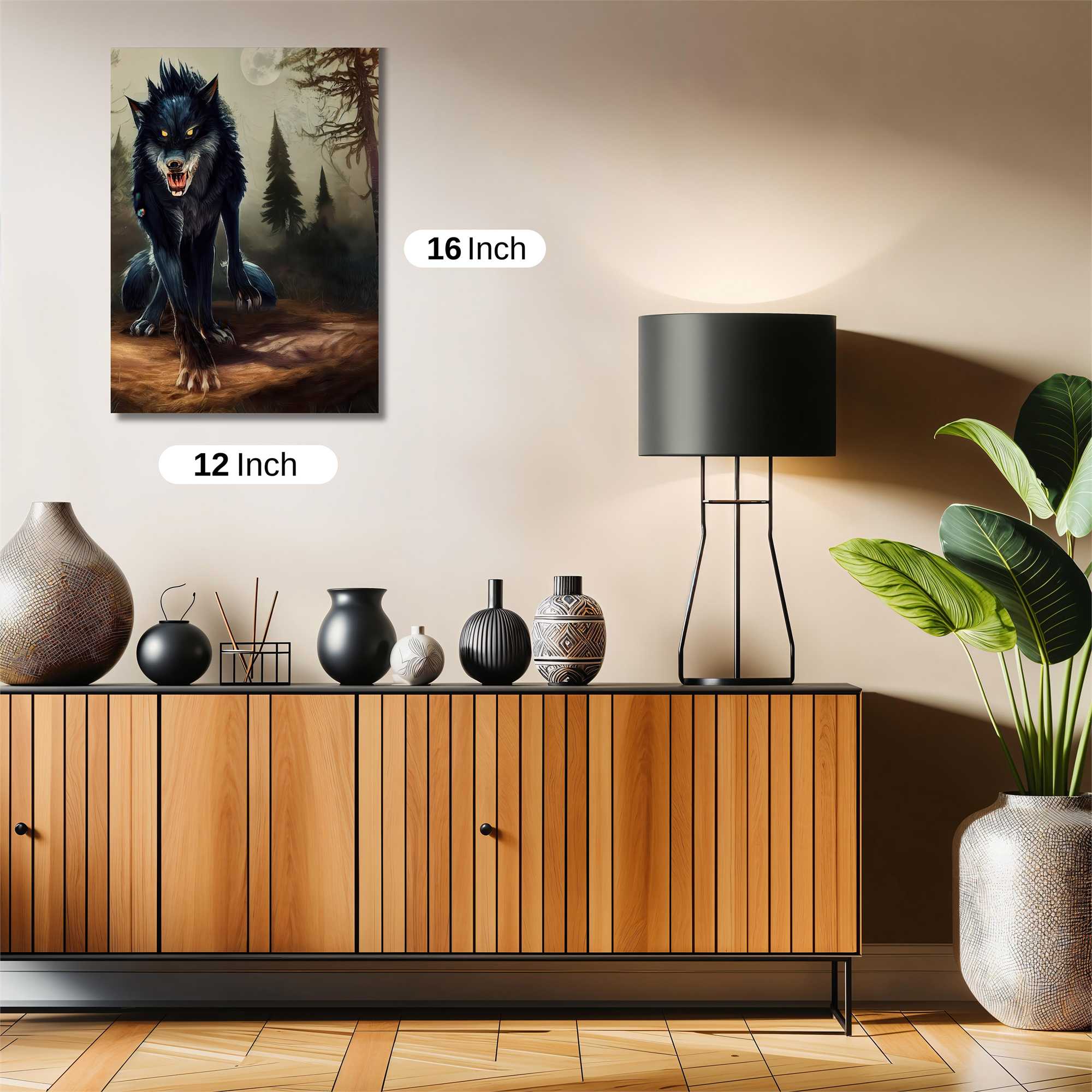 Werewolf Sinister Safe Wall Magnetic / M