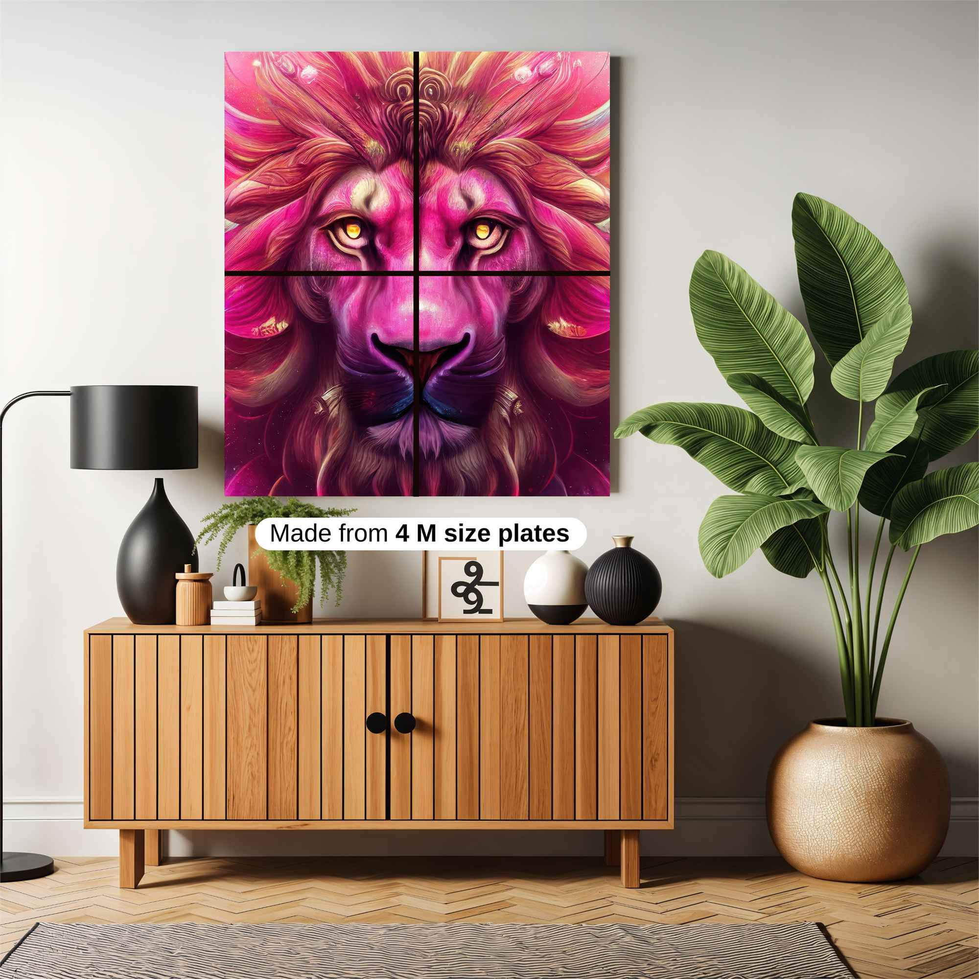 Lion Radiant Safe Wall Magnetic / M