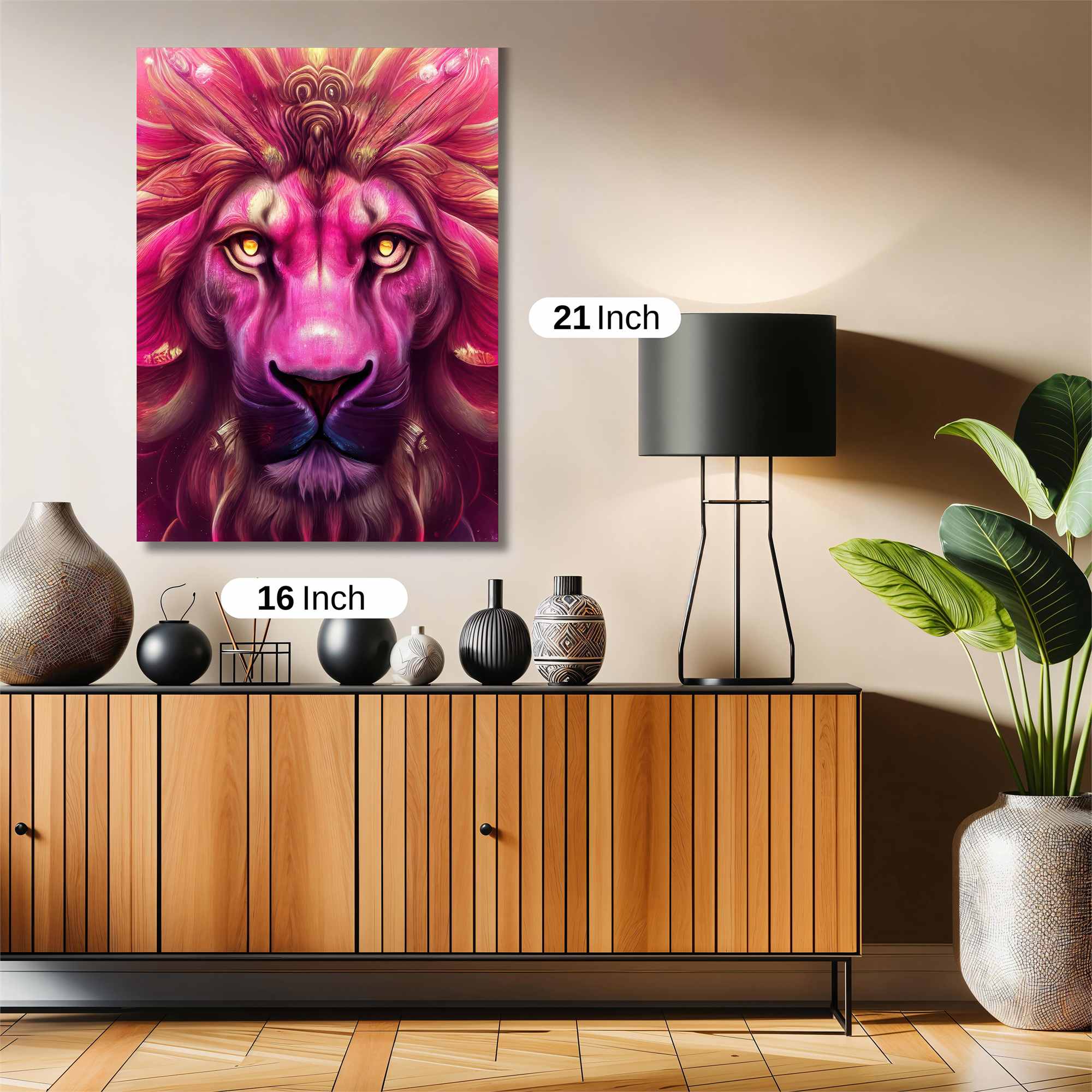 Lion Radiant Safe Wall Magnetic / M