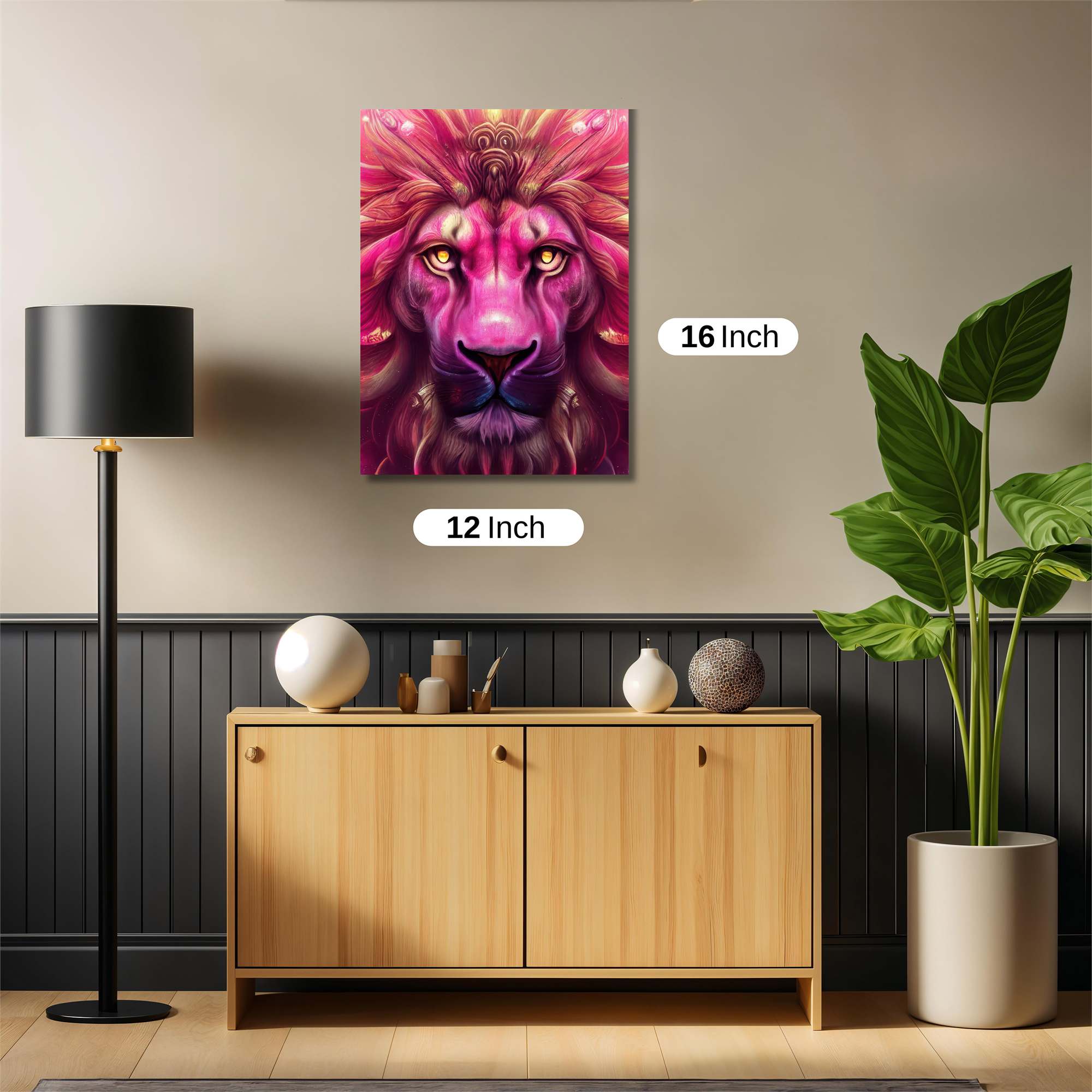 Lion Radiant Safe Wall Magnetic / M