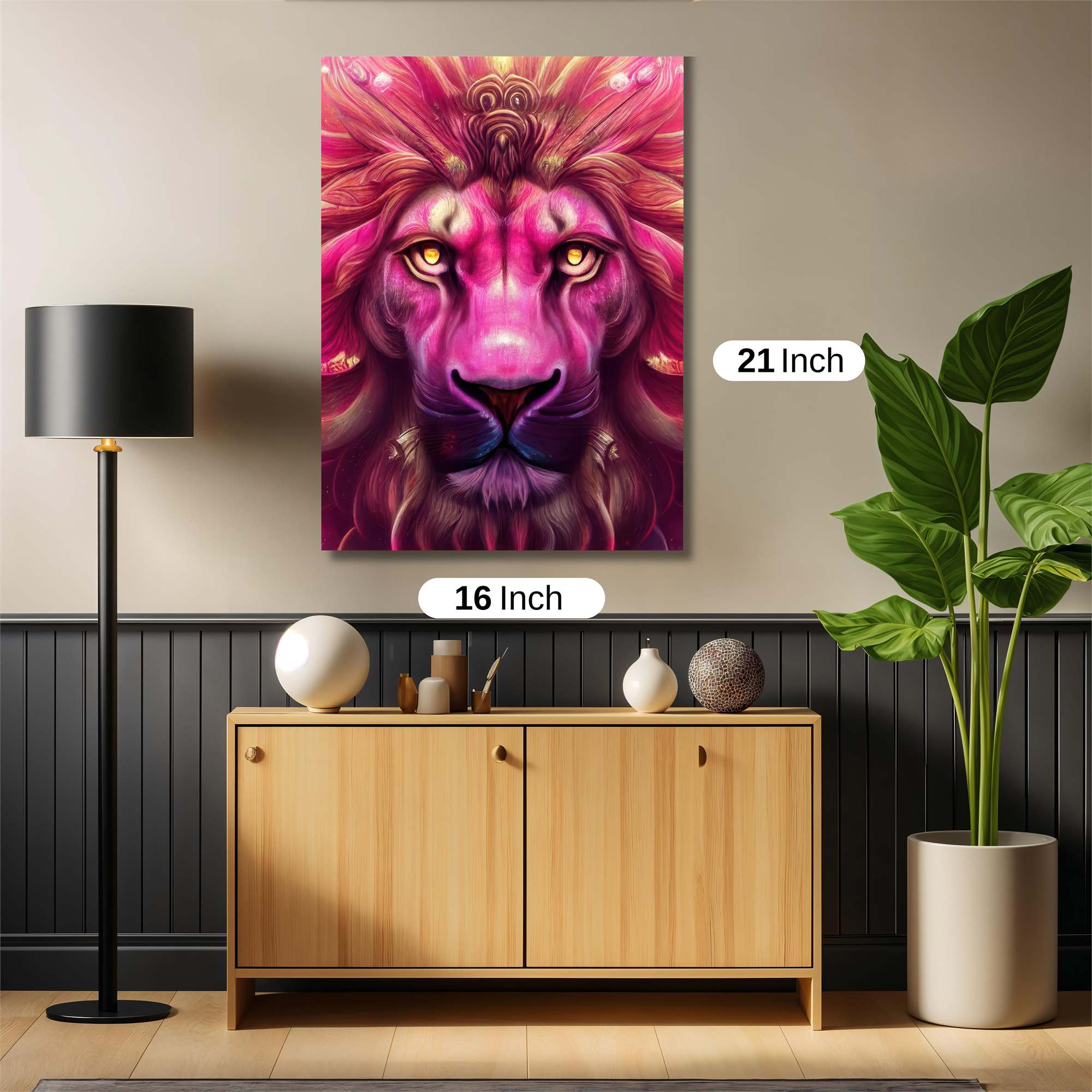Lion Radiant Safe Wall Magnetic / M