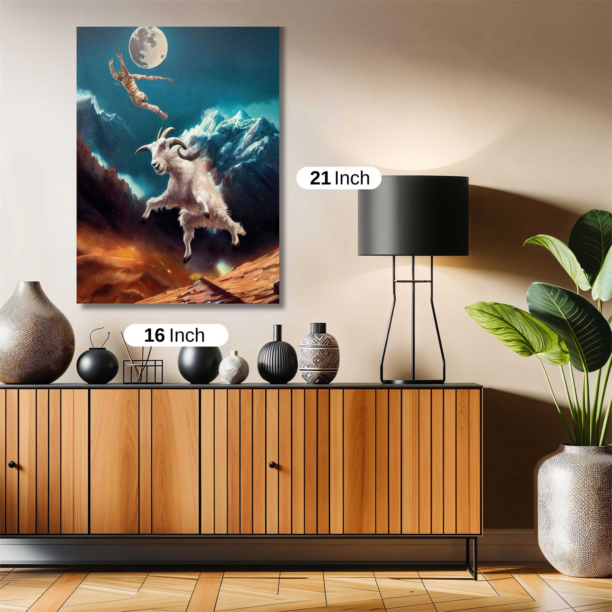 Goat Gambol Safe Wall Magnetic / M