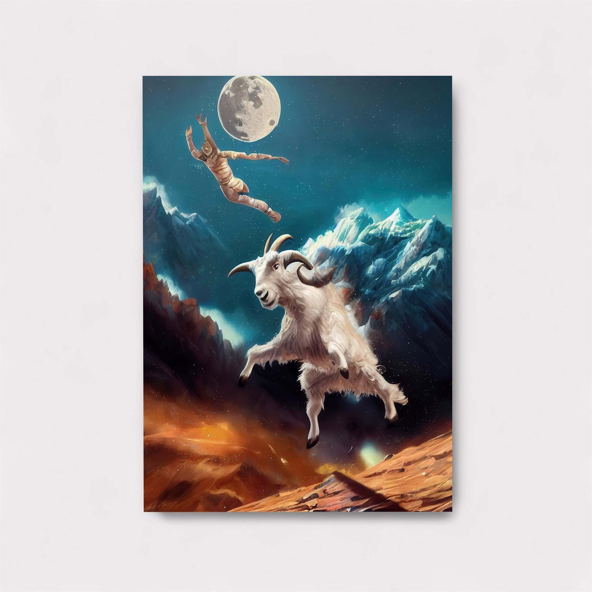 Goat Gambol Safe Wall Magnetic / M