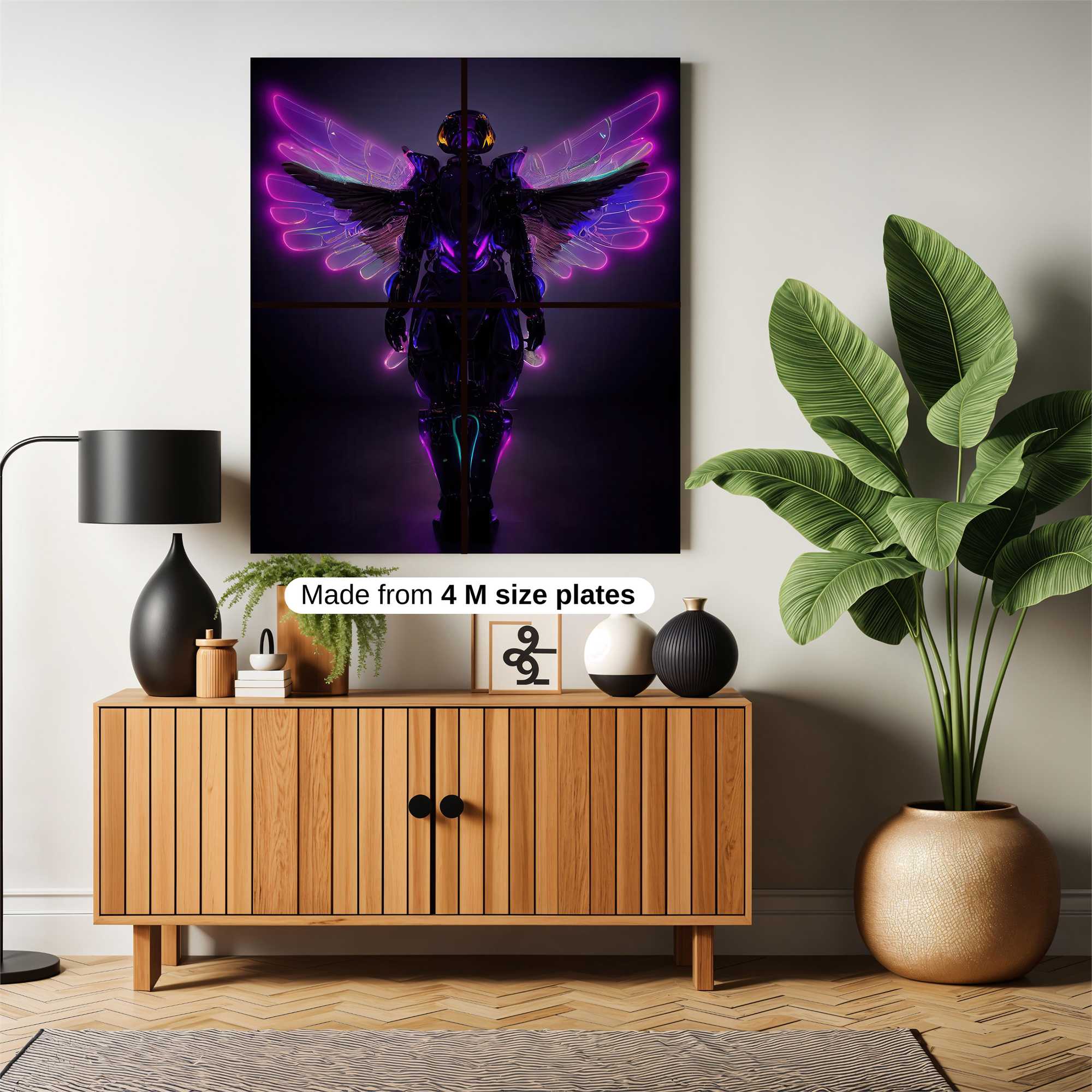 Angelic Sentinel Safe Wall Magnetic / M