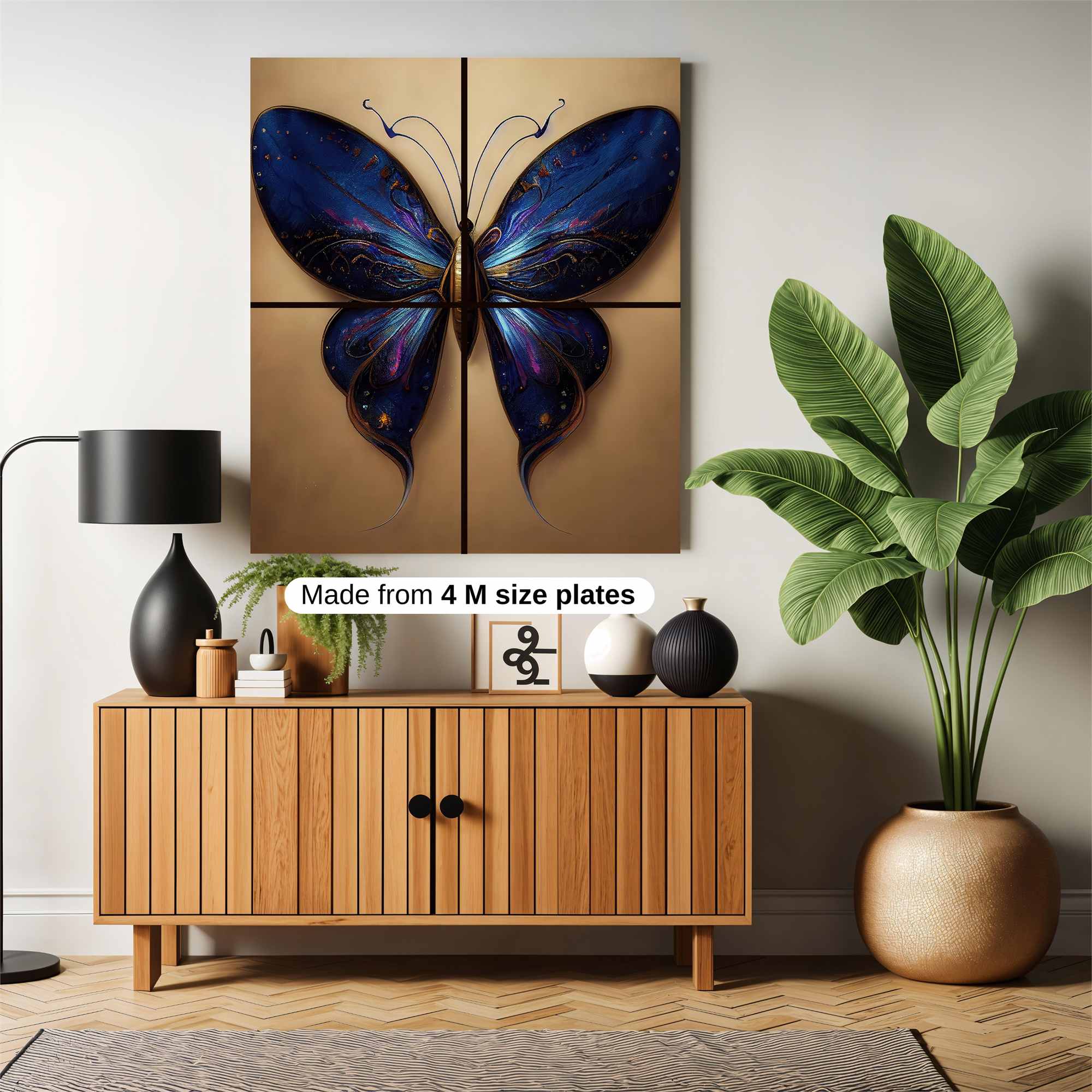 Butterfly Enchantment Safe Wall Magnetic / M
