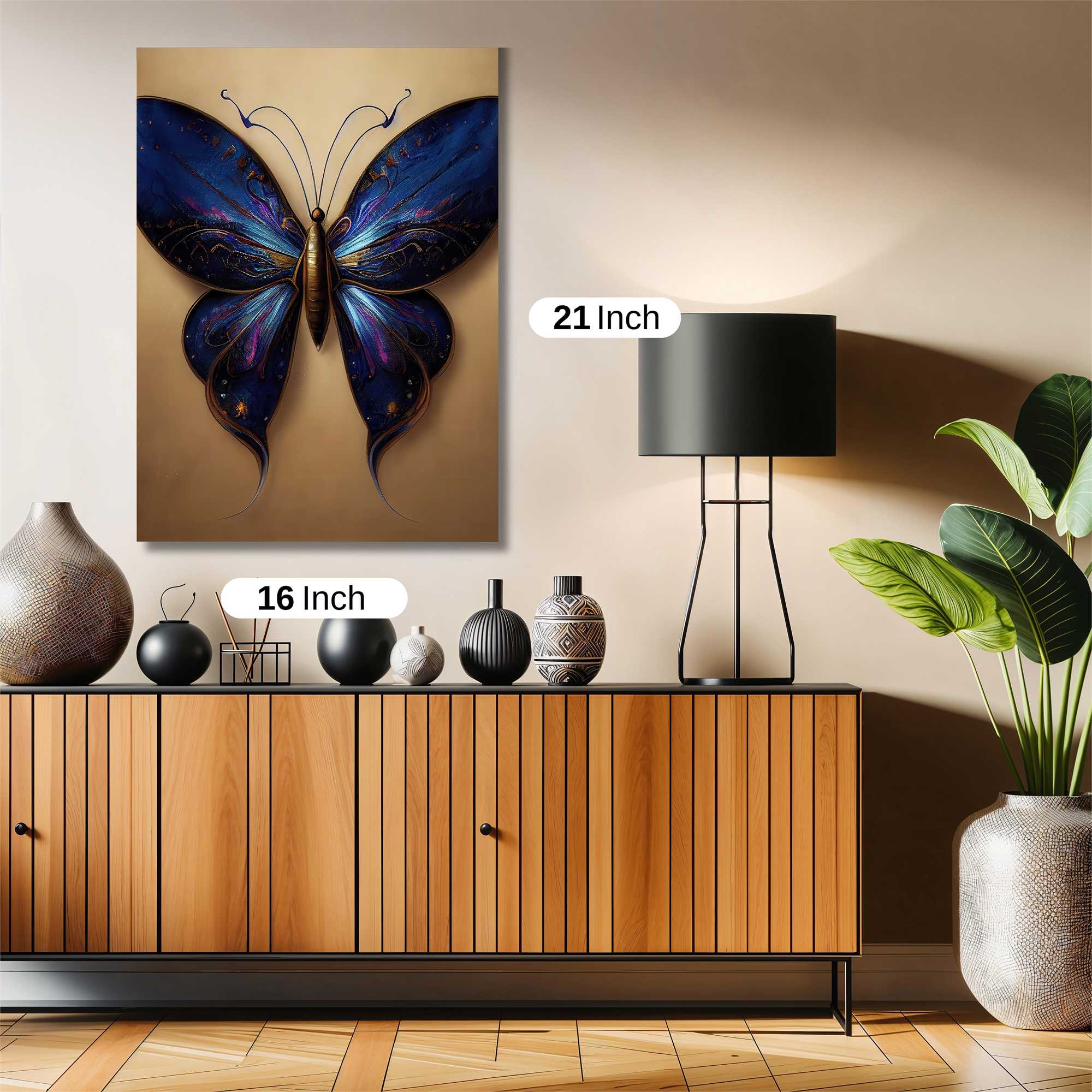 Butterfly Enchantment Safe Wall Magnetic / M