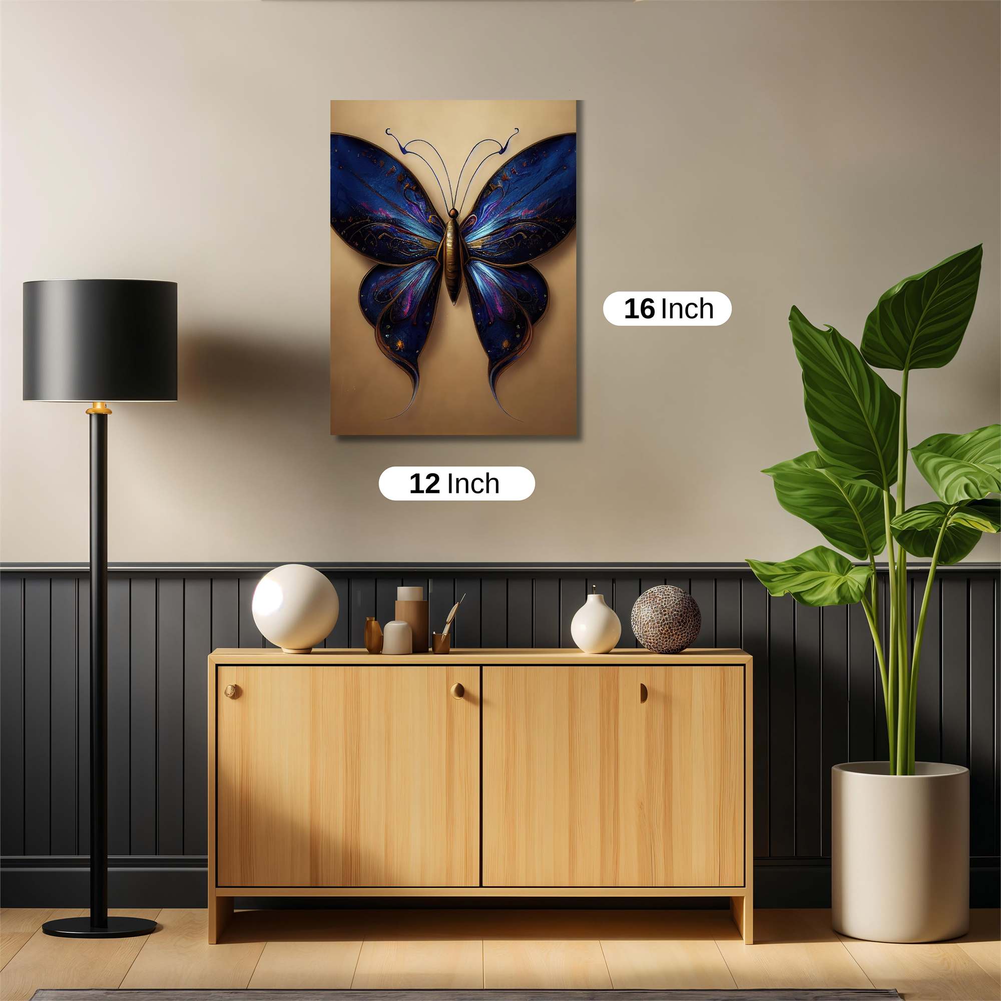 Butterfly Enchantment Safe Wall Magnetic / M