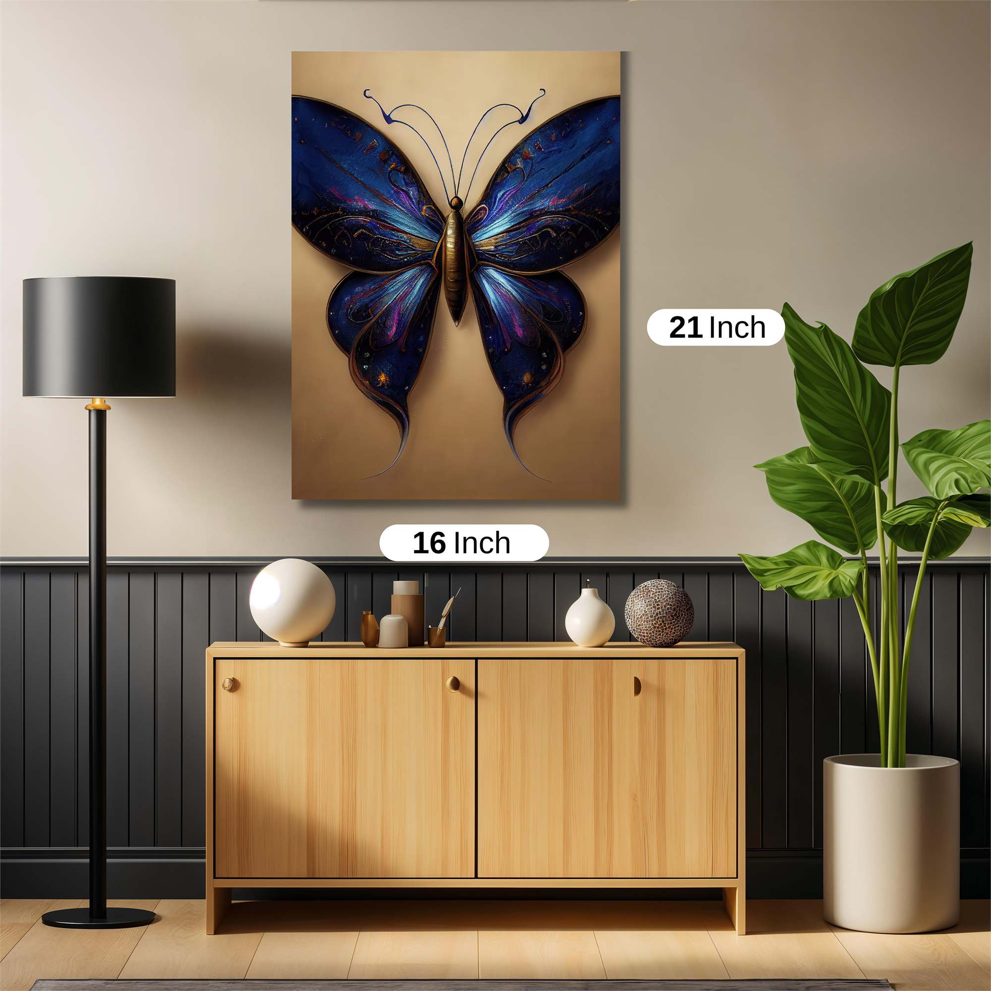 Butterfly Enchantment Safe Wall Magnetic / M