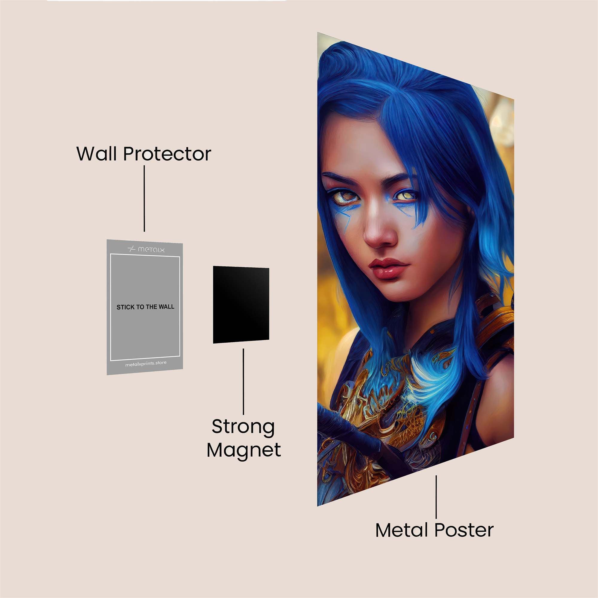 Archer Enigma Safe Wall Magnetic / M