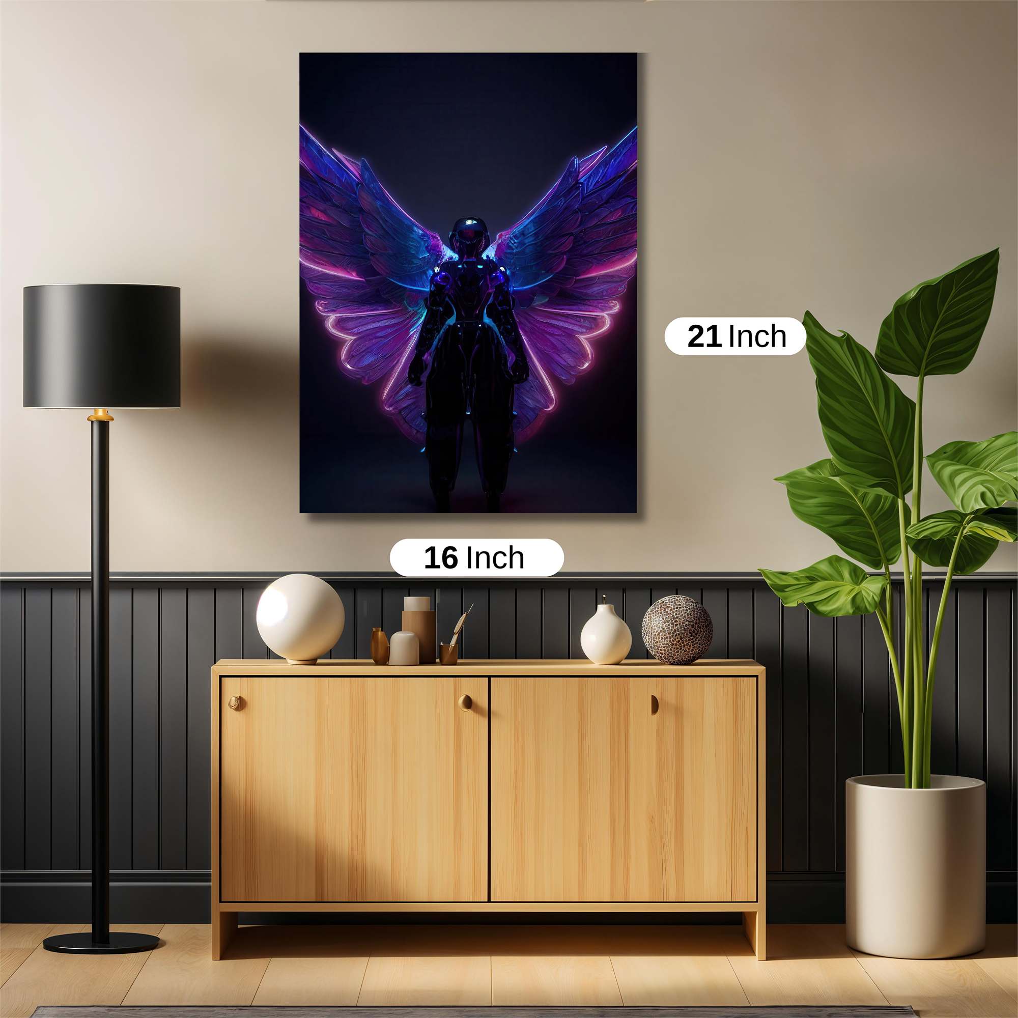 Angel Serenity Safe Wall Magnetic / M