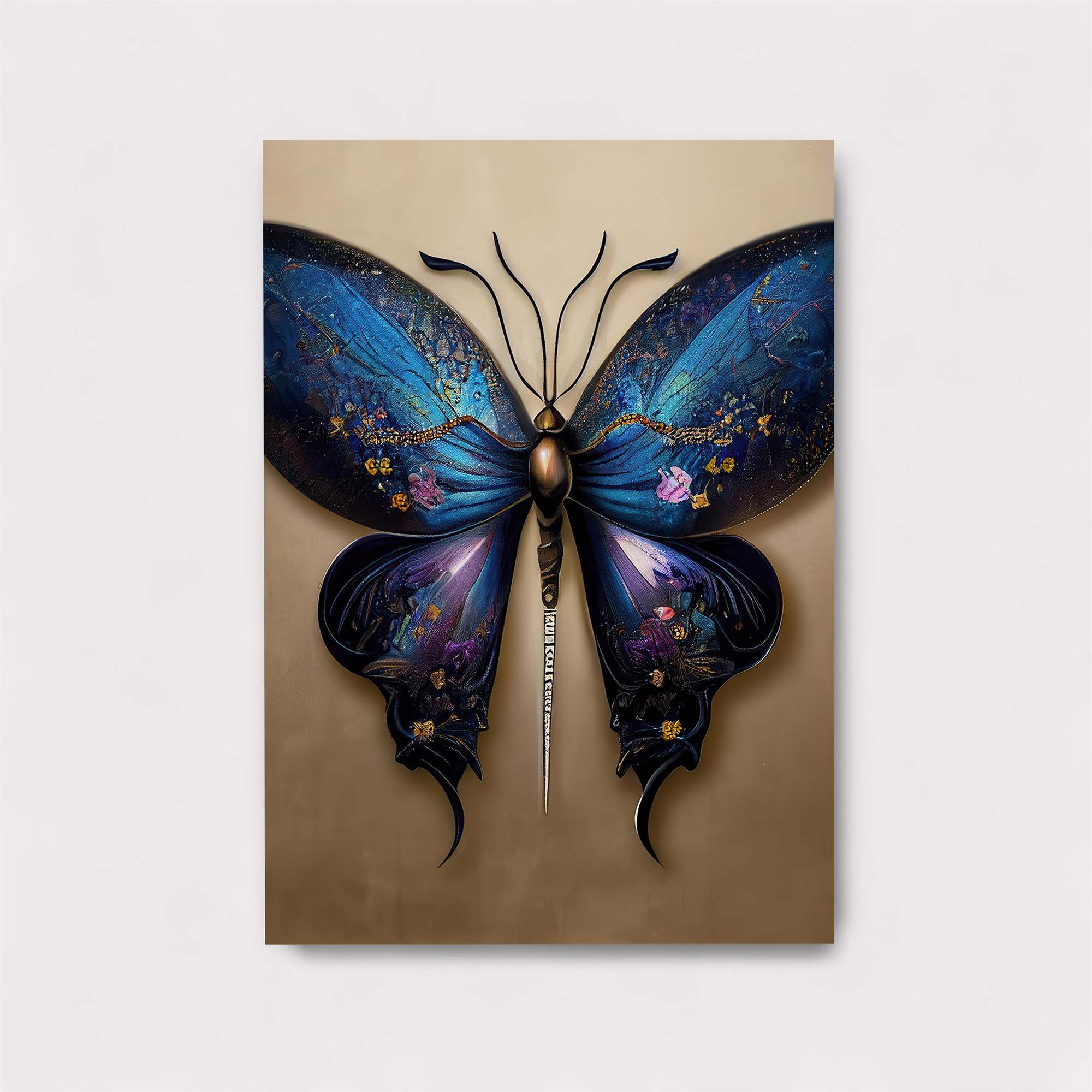 Butterfly Enchantment Safe Wall Magnetic / M