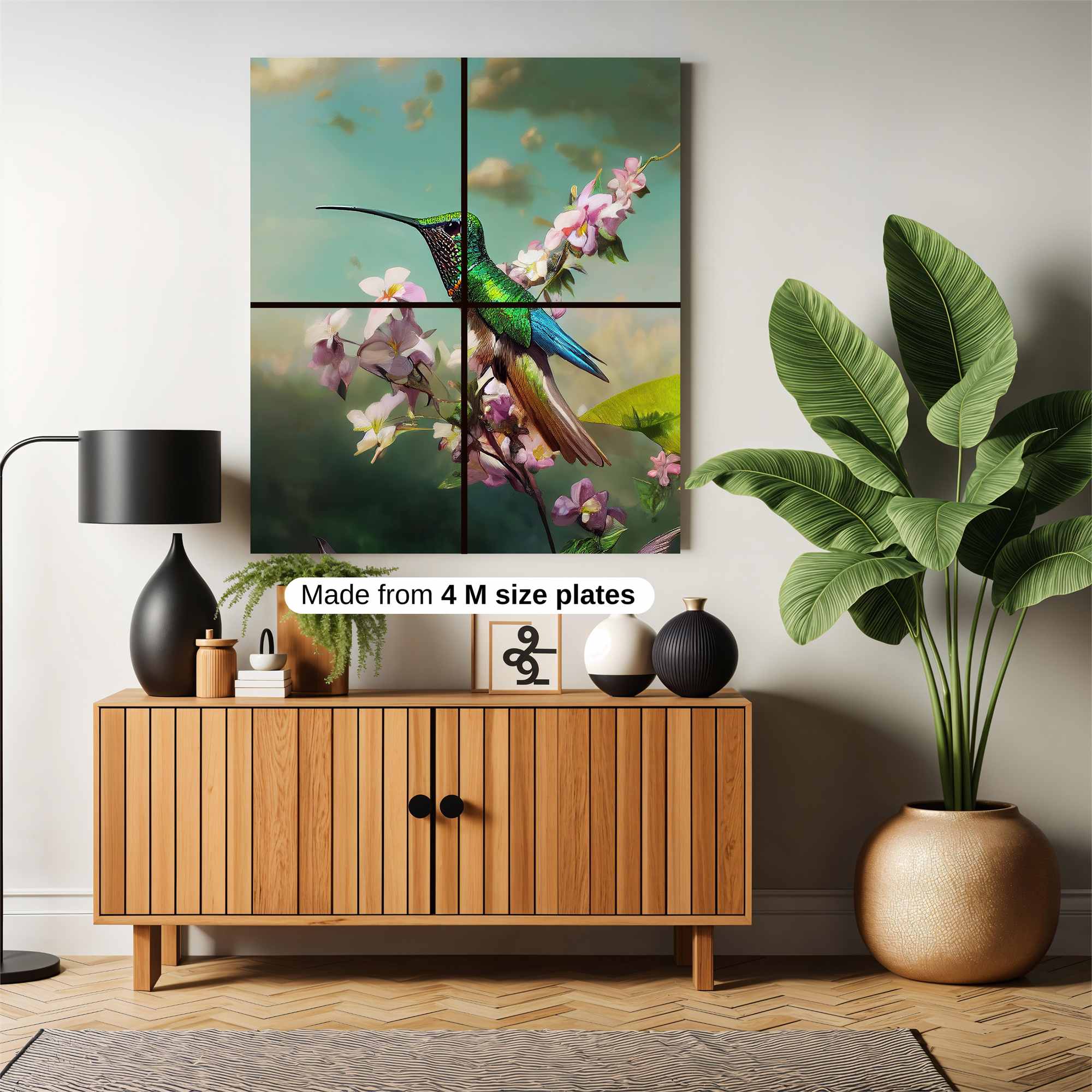 Hummingbird Serenity Safe Wall Magnetic / M