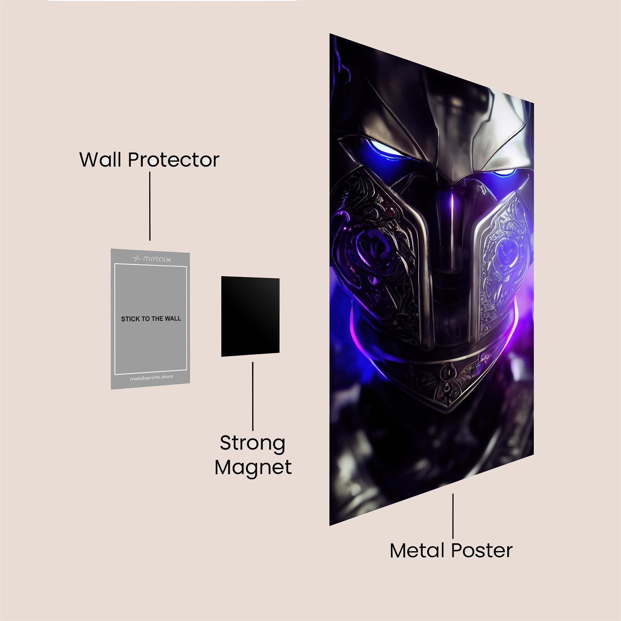 Knight Enigma Safe Wall Magnetic / M