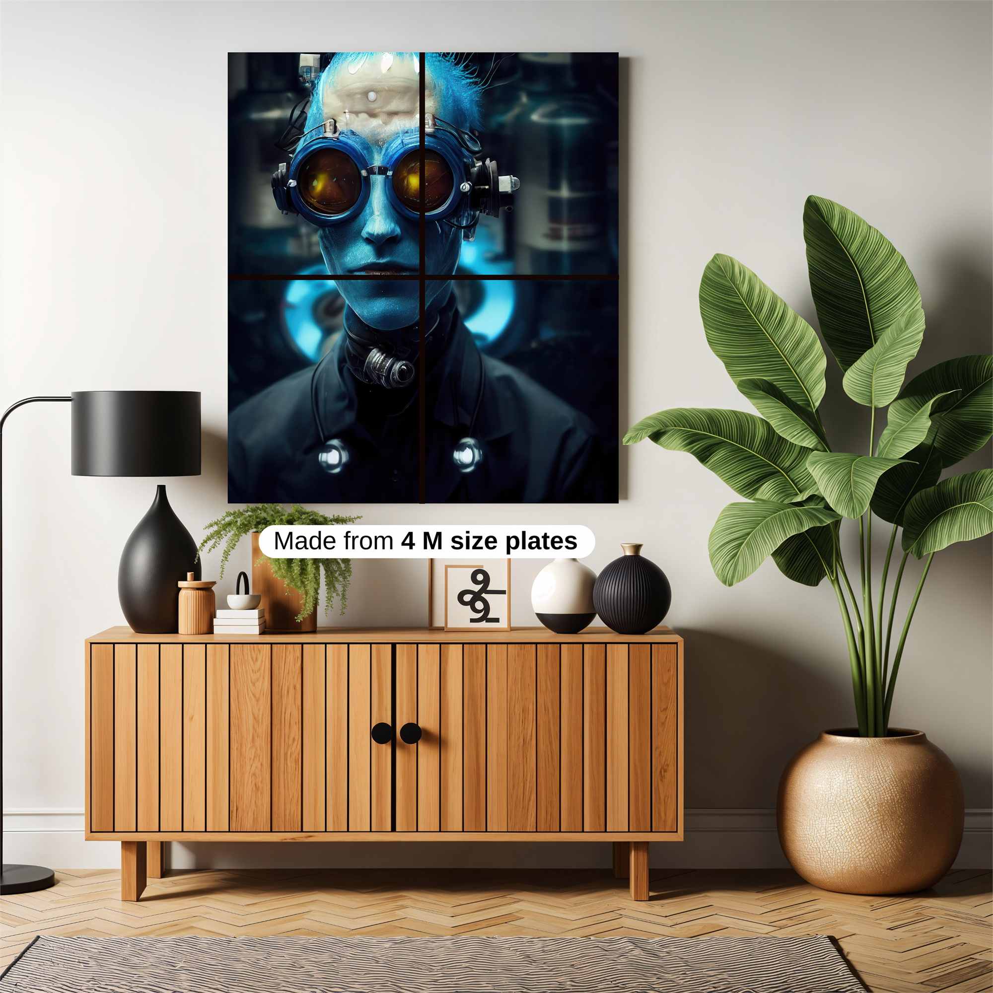 Cyber Enigma Safe Wall Magnetic / M