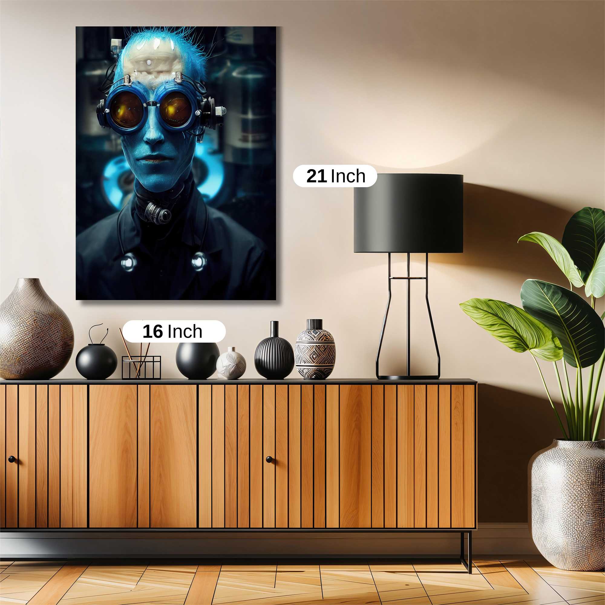 Cyber Enigma Safe Wall Magnetic / M