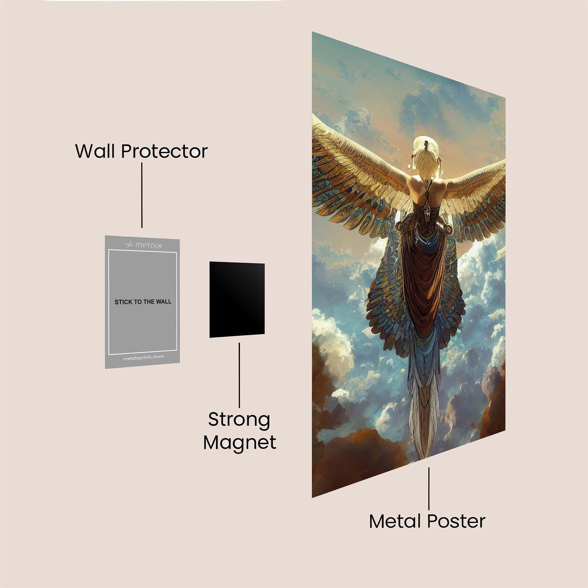 Phoenix Ascend Safe Wall Magnetic / M
