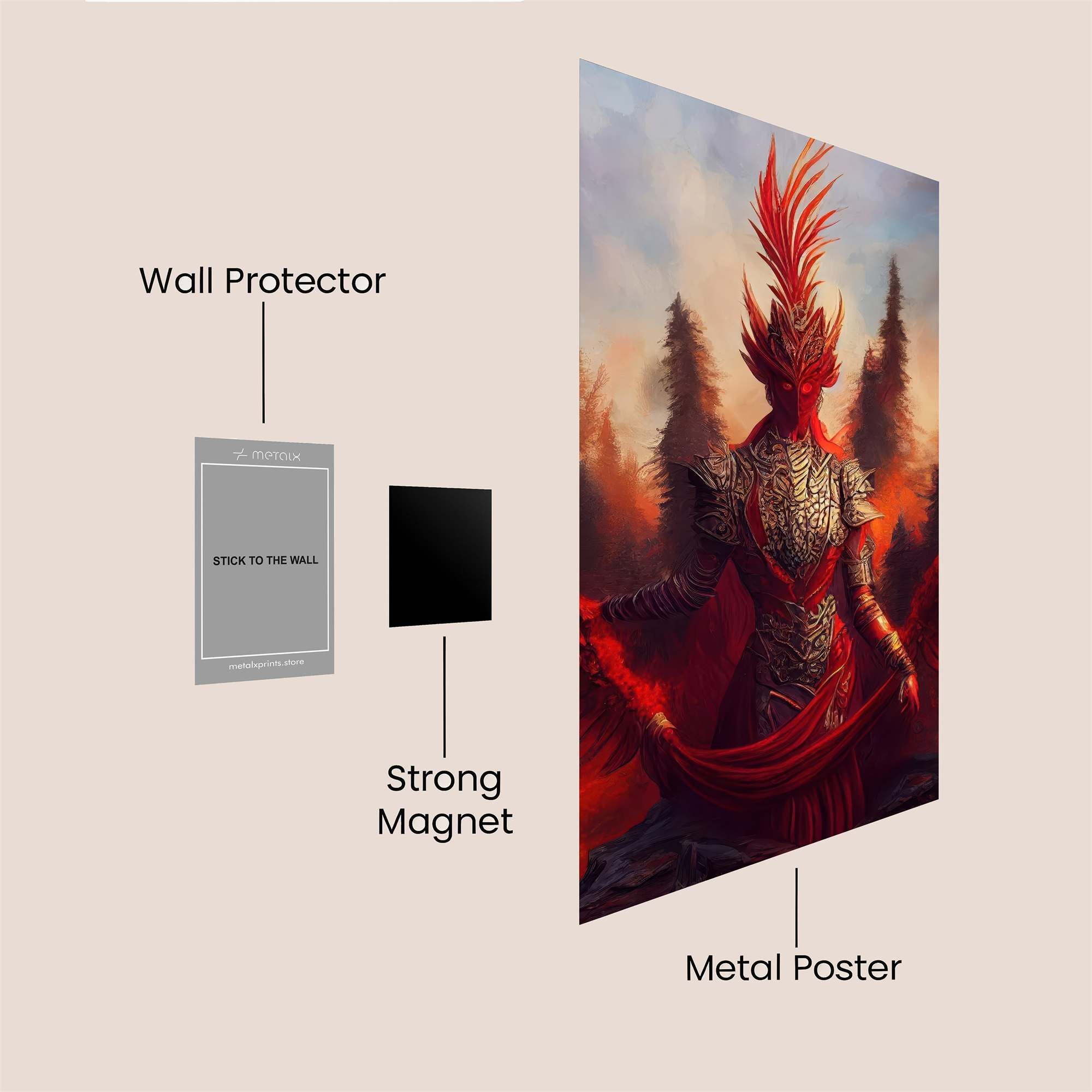 Phoenix Sovereign Safe Wall Magnetic / M