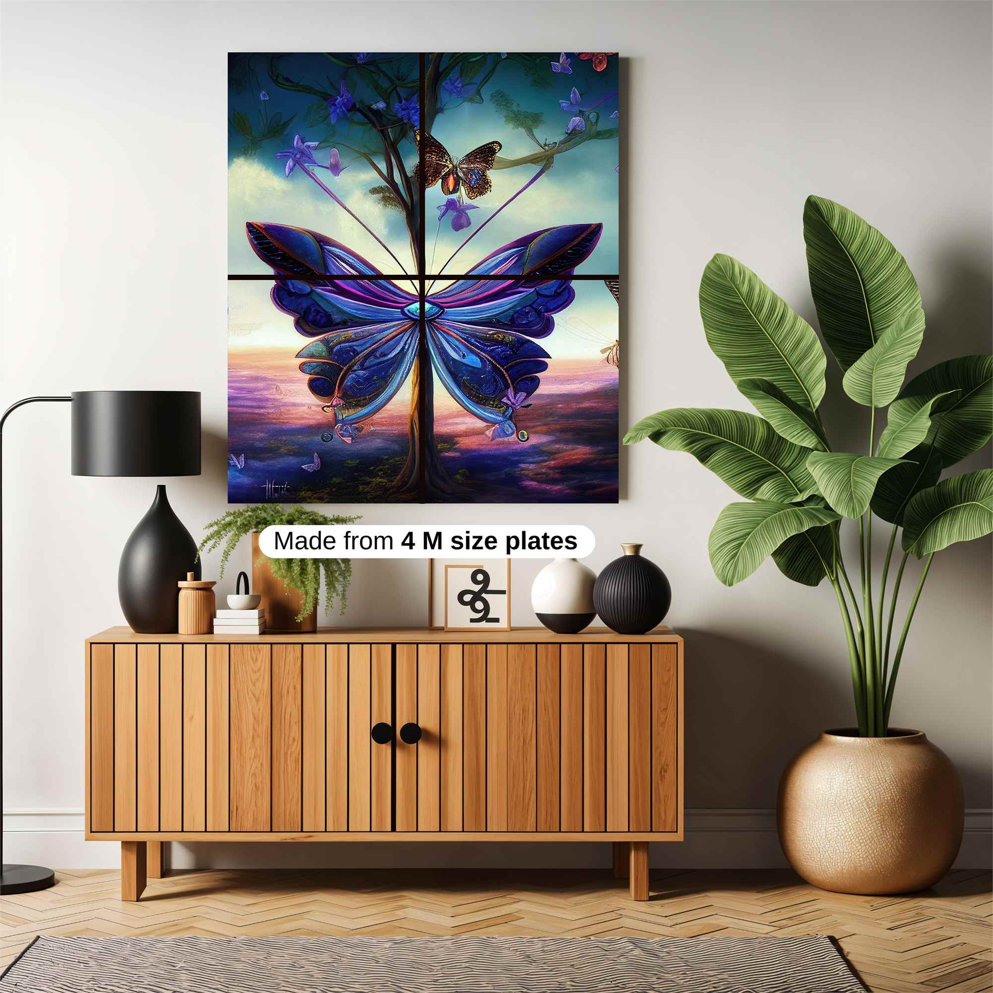 Butterfly Dream Safe Wall Magnetic / M