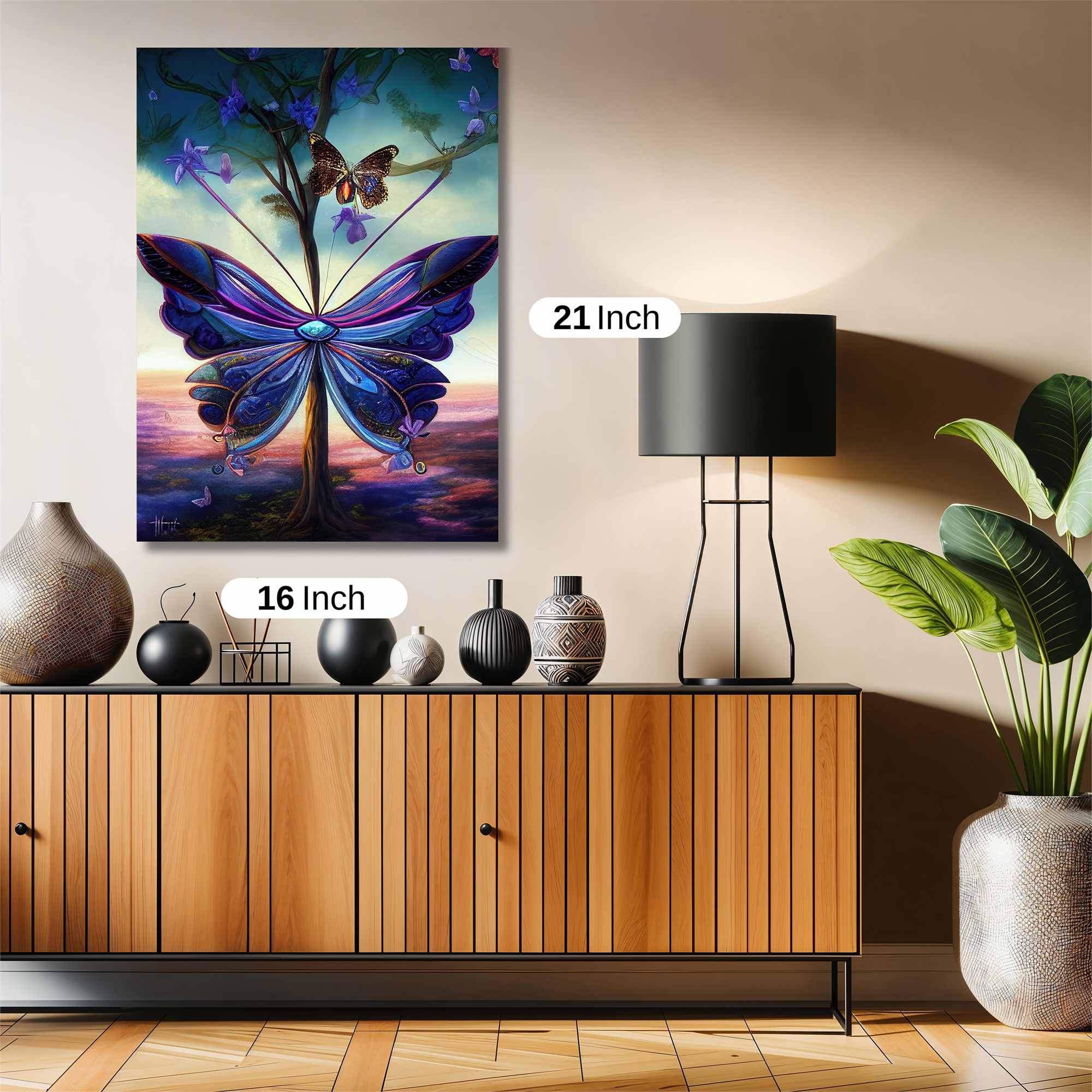 Butterfly Dream Safe Wall Magnetic / M