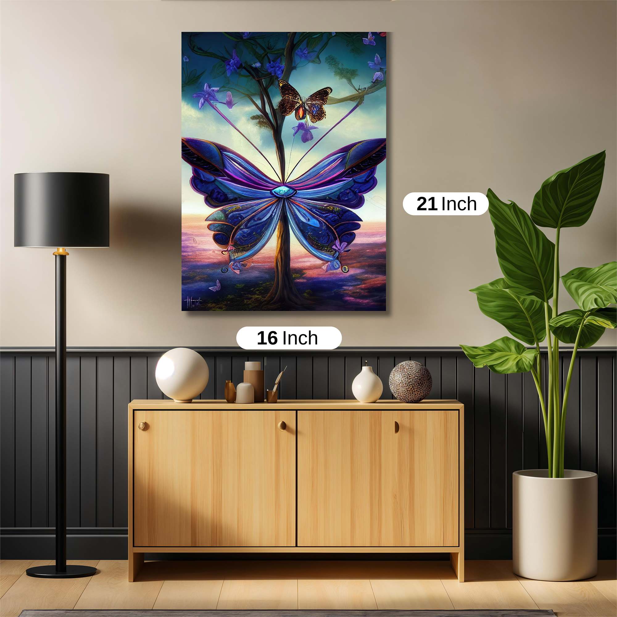 Butterfly Dream Safe Wall Magnetic / M
