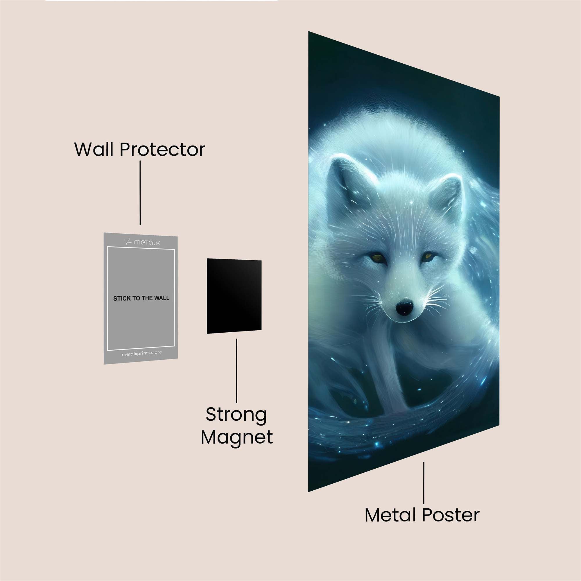 Arctic Enchantment Safe Wall Magnetic / M