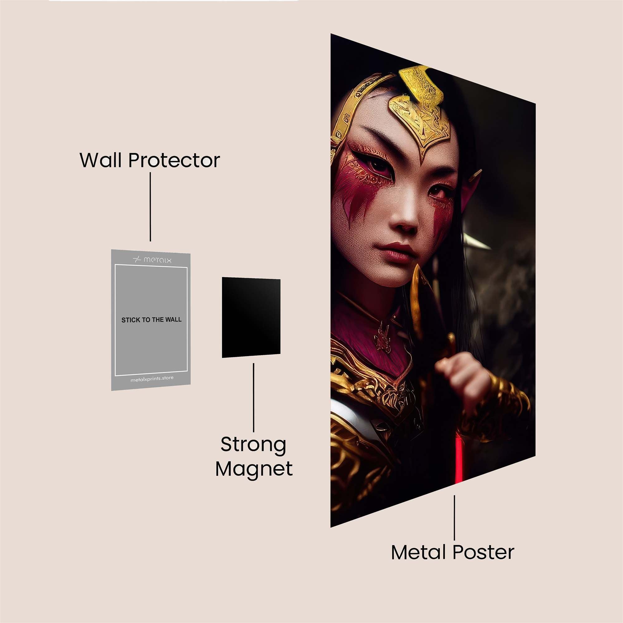 Elf Enigma Safe Wall Magnetic / M