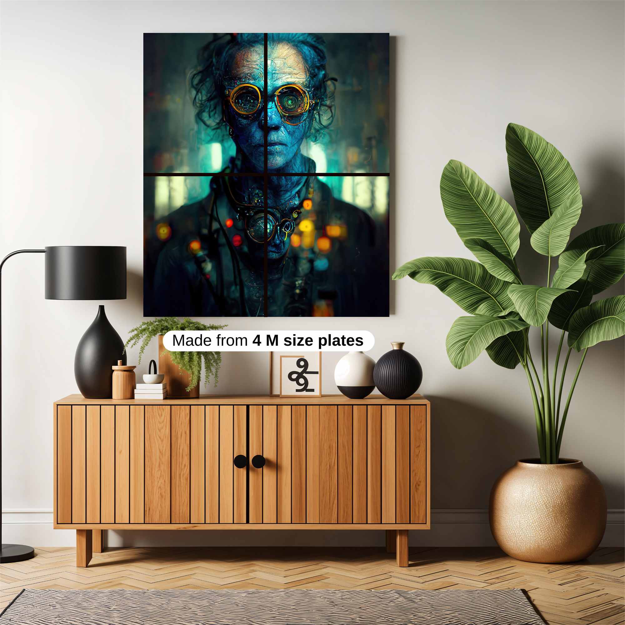 Cyber Enigma Safe Wall Magnetic / M