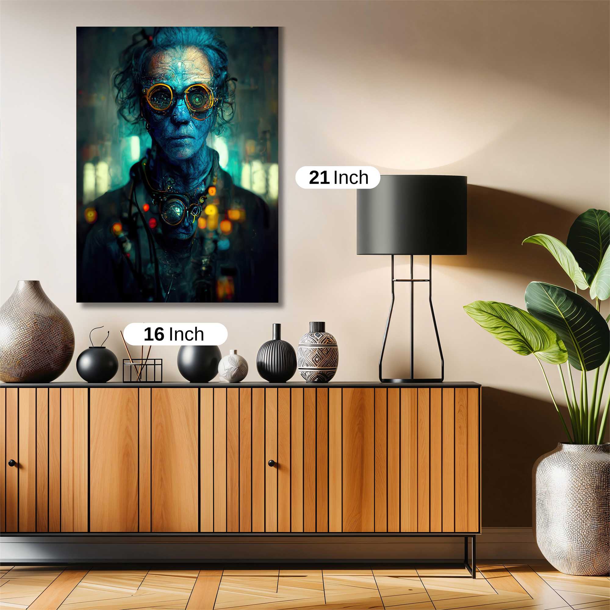 Cyber Enigma Safe Wall Magnetic / M