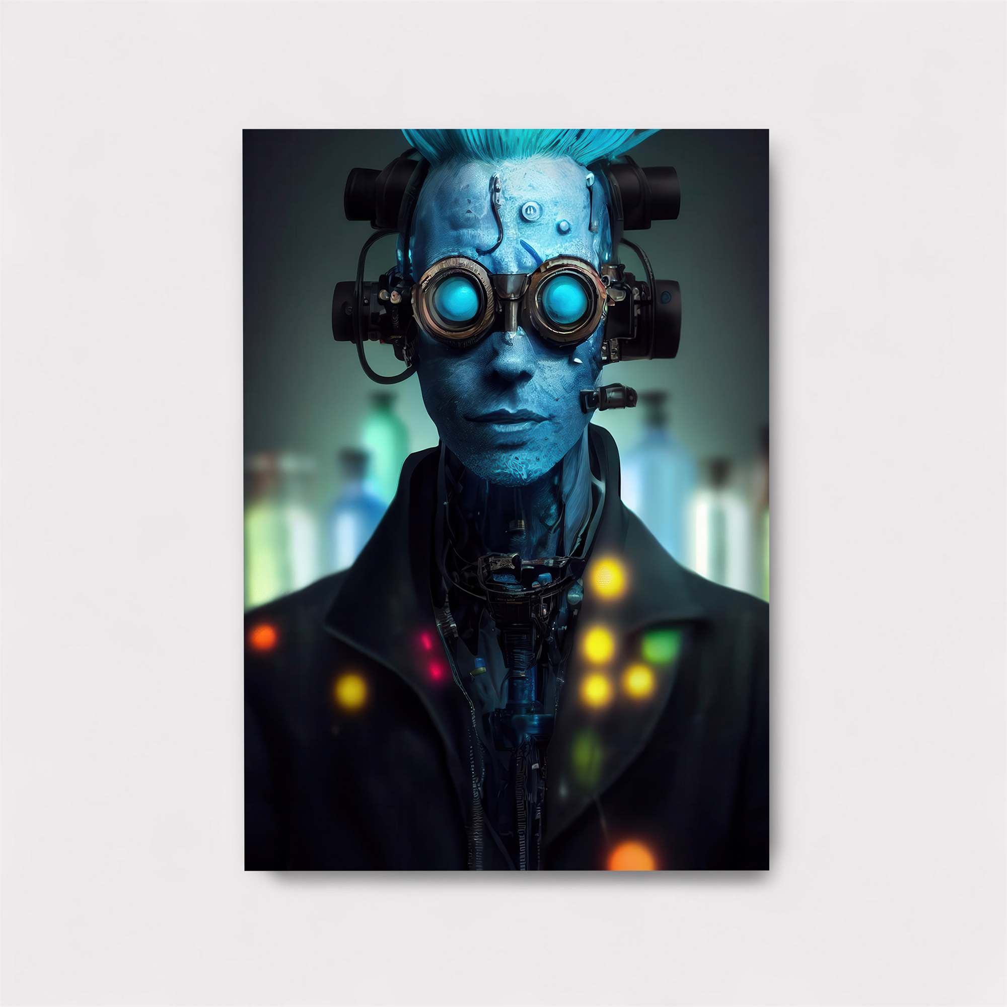 Cyberpunk Elegance Safe Wall Magnetic / M