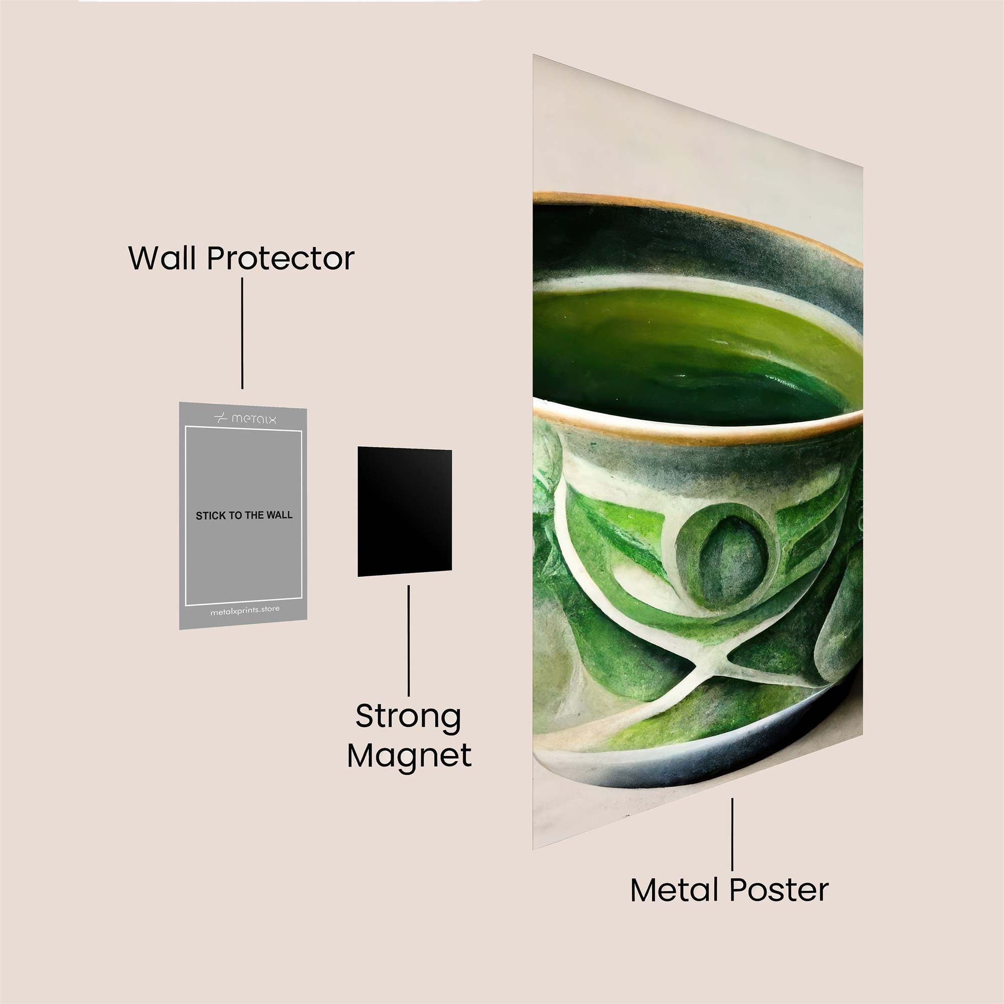 Emerald Enigma Safe Wall Magnetic / M
