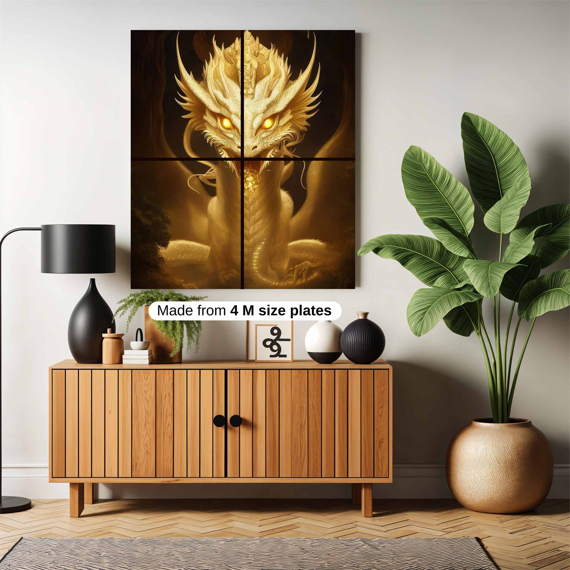 Golden Majesty Safe Wall Magnetic / M