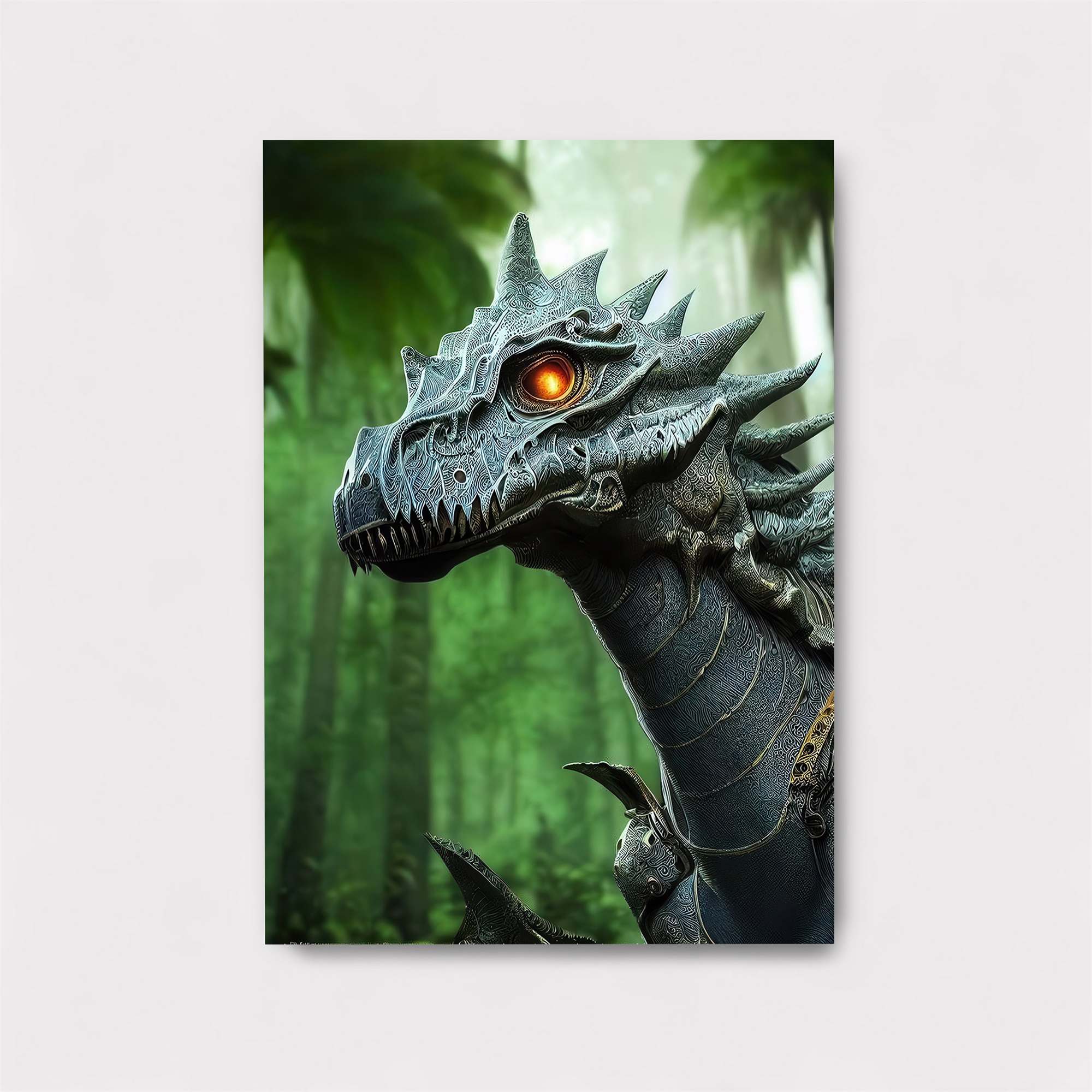 Dragon Menace Safe Wall Magnetic / M