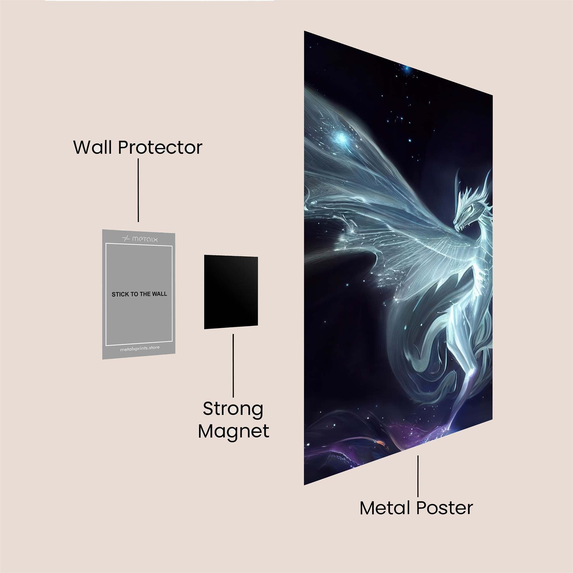 Celestial Serenity Safe Wall Magnetic / M