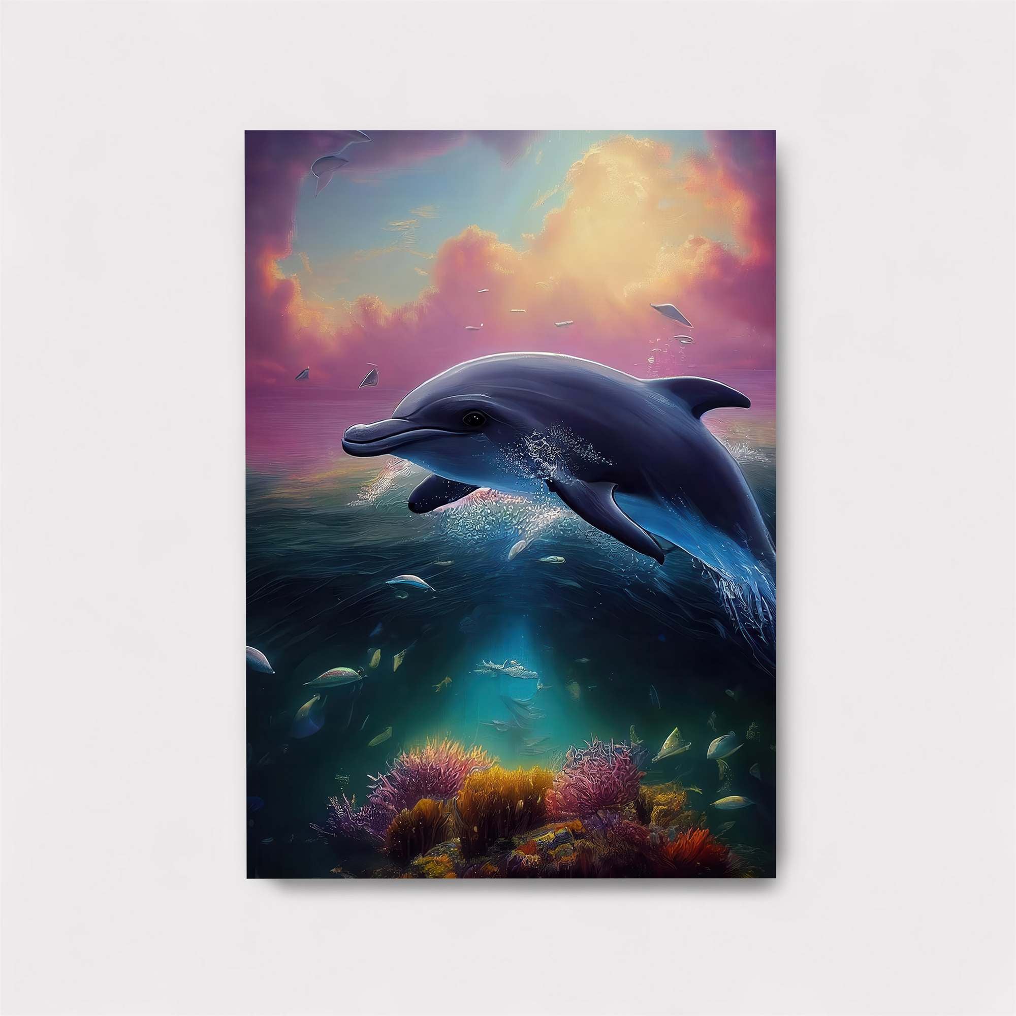 Dolphin Dream Safe Wall Magnetic / M