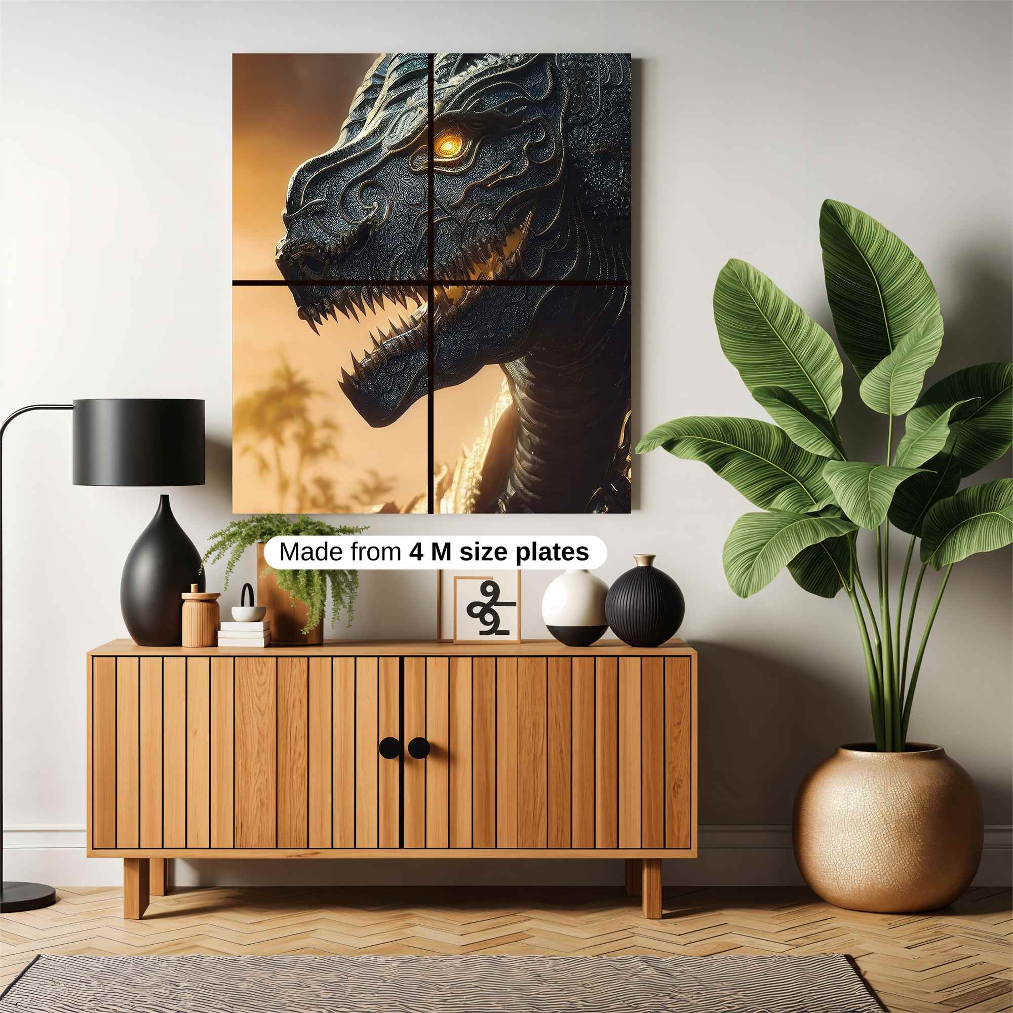 Godzilla Majestic Safe Wall Magnetic / M