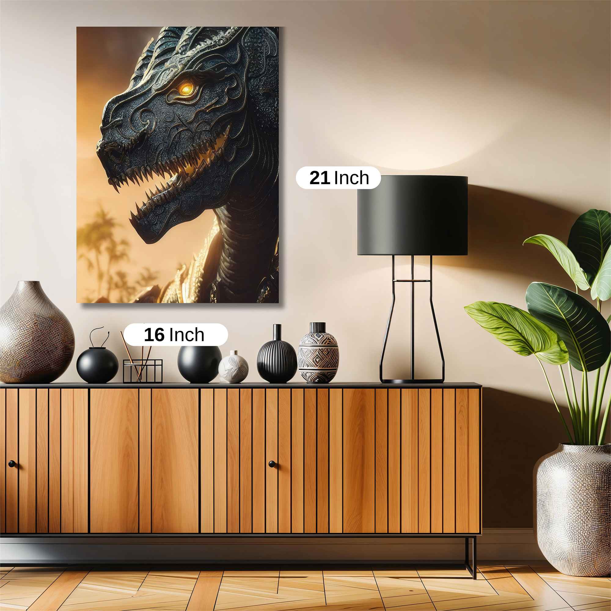 Godzilla Majestic Safe Wall Magnetic / M