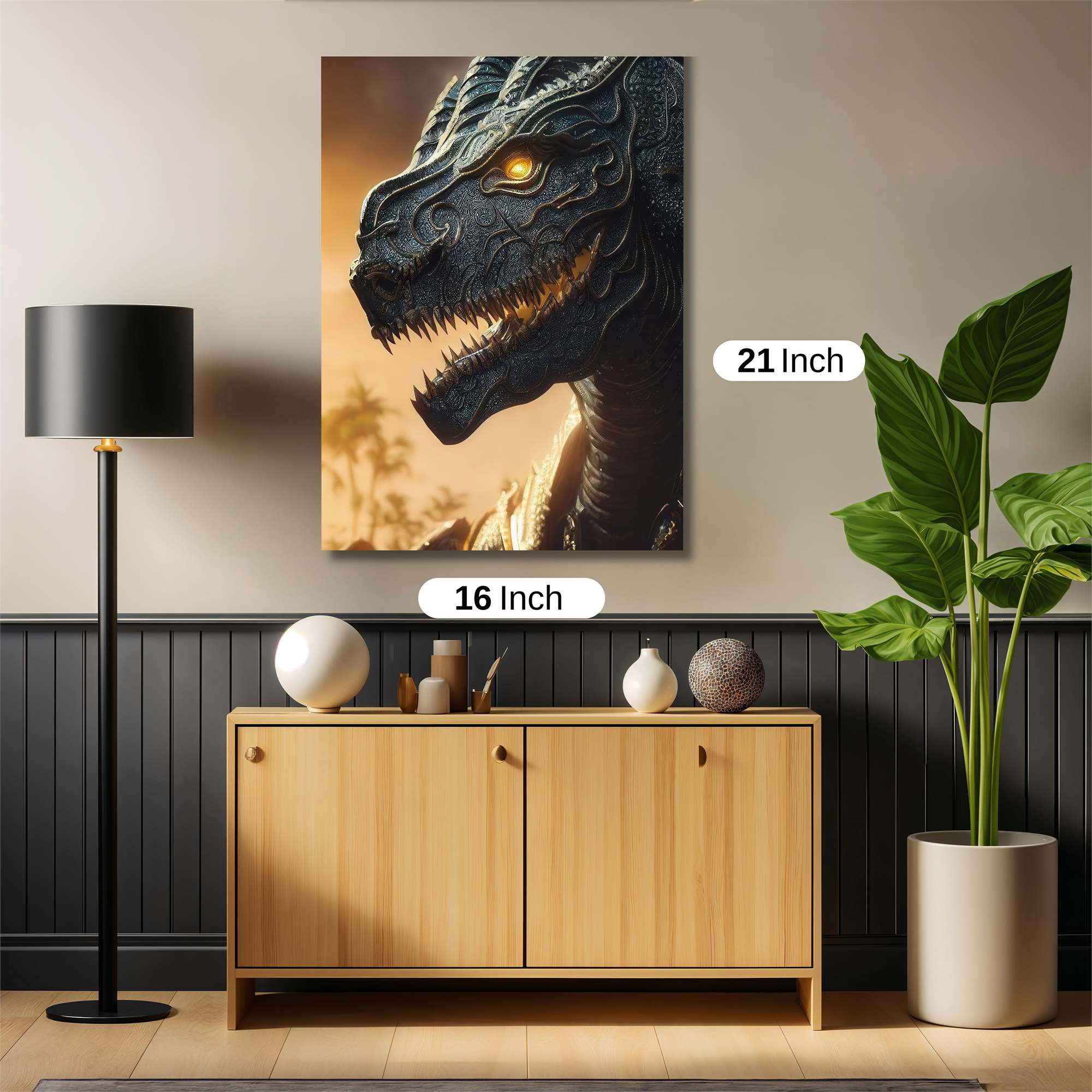 Godzilla Majestic Safe Wall Magnetic / M