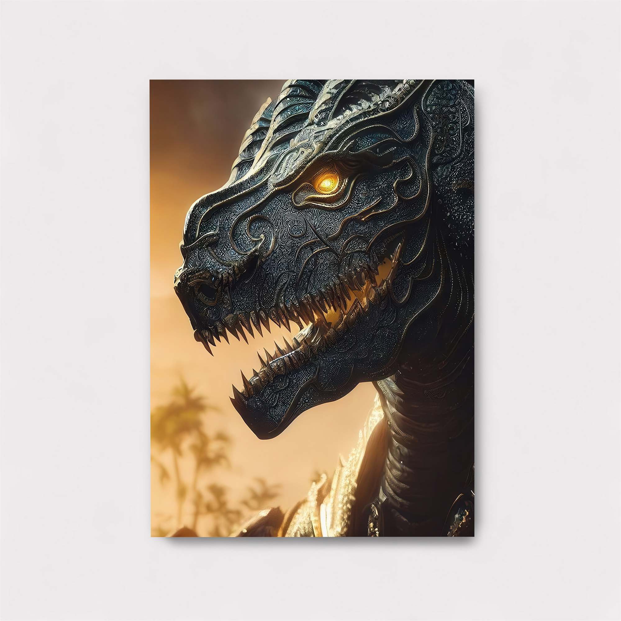 Godzilla Majestic Safe Wall Magnetic / M