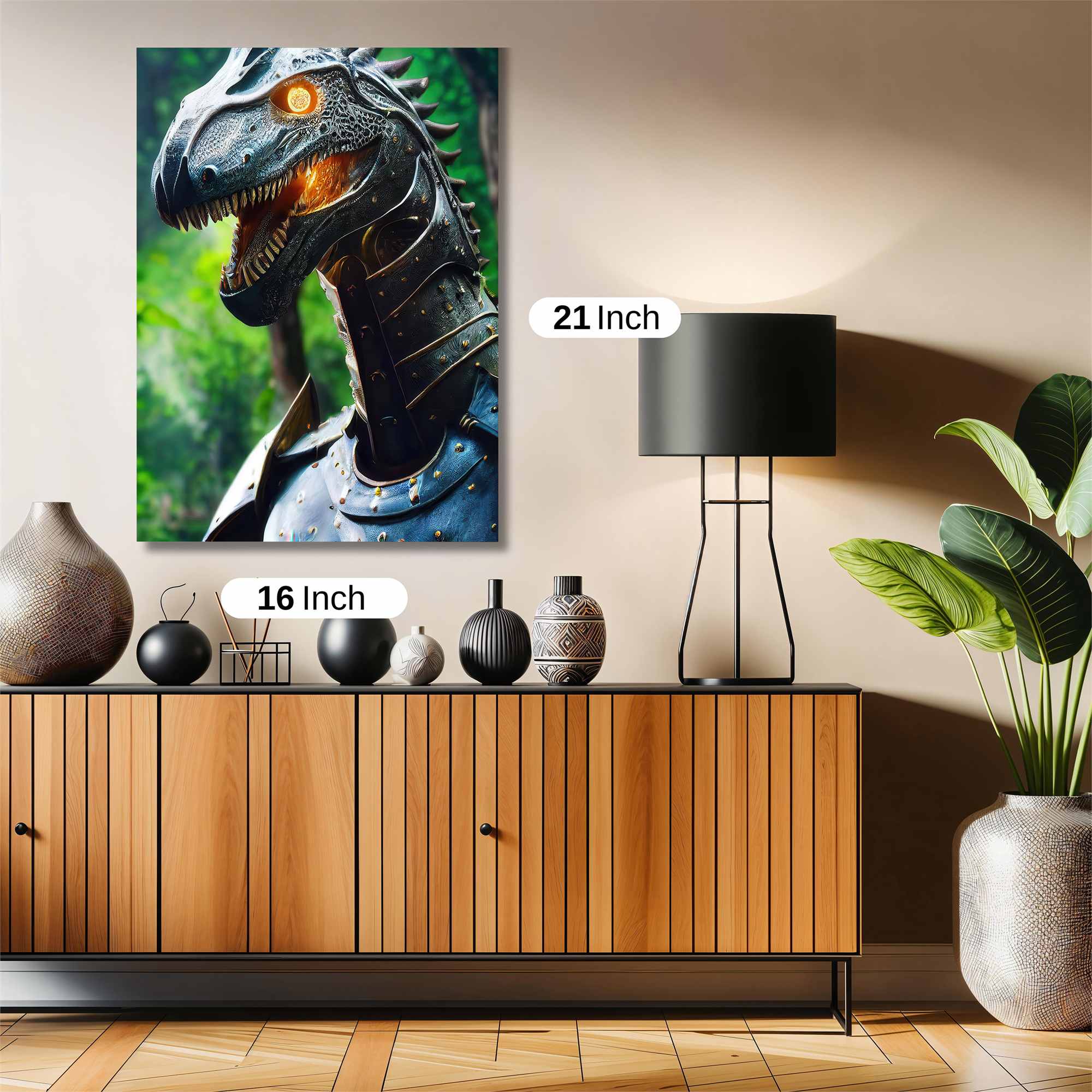 Dragon Fierce Safe Wall Magnetic / M