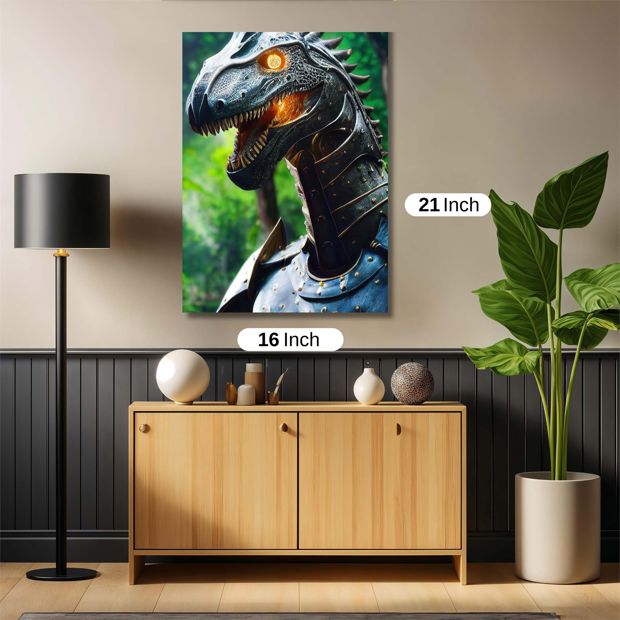 Dragon Fierce Safe Wall Magnetic / M