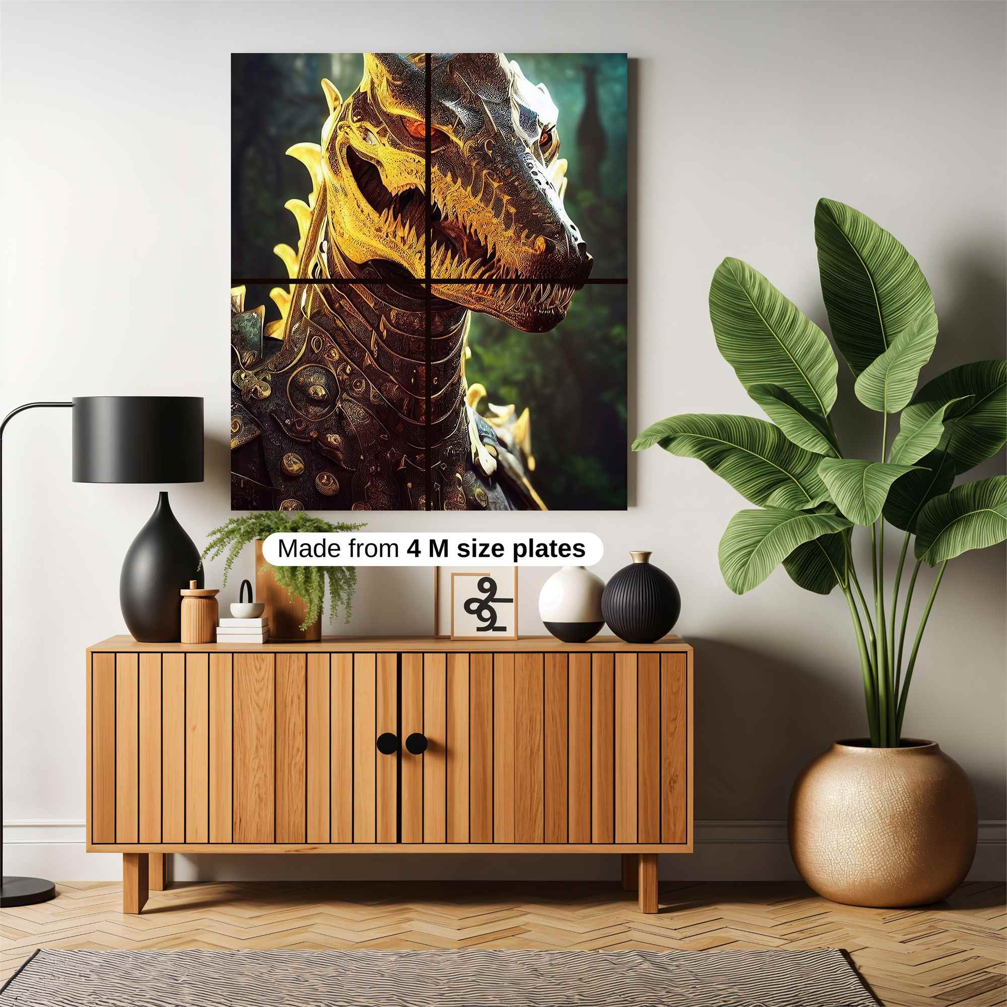 Gigan Ferocious Safe Wall Magnetic / M