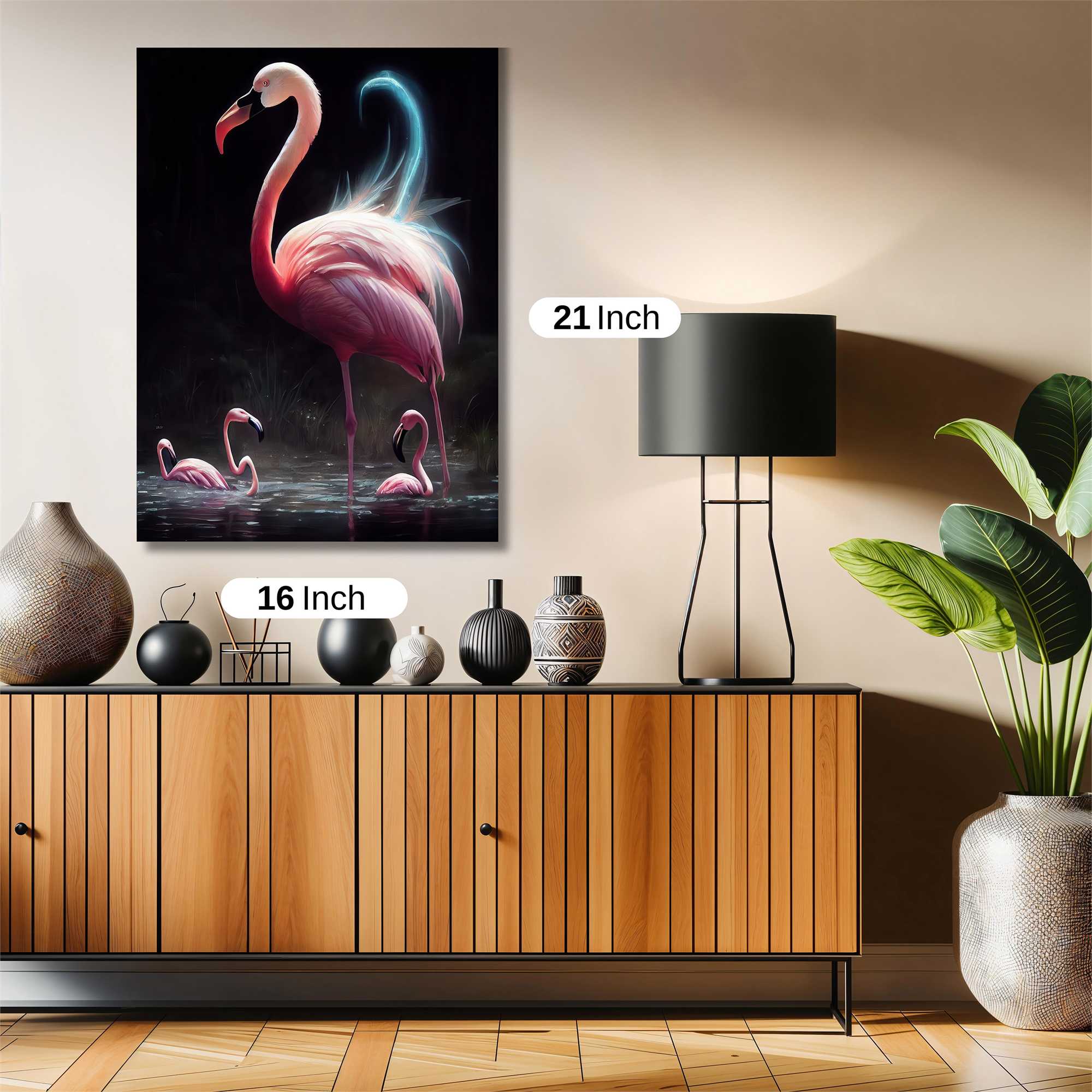 Flamingo Radiance Safe Wall Magnetic / M
