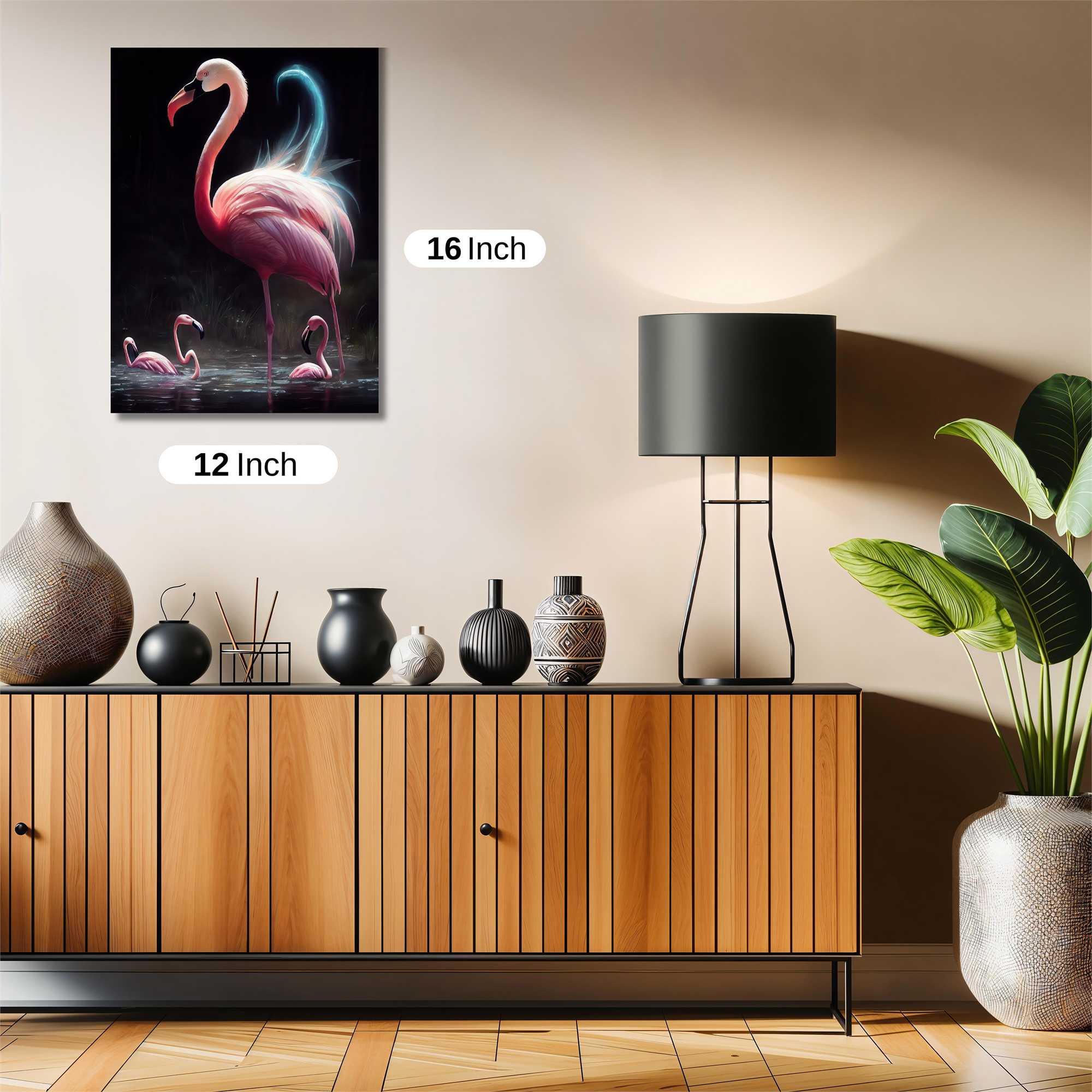 Flamingo Radiance Safe Wall Magnetic / M