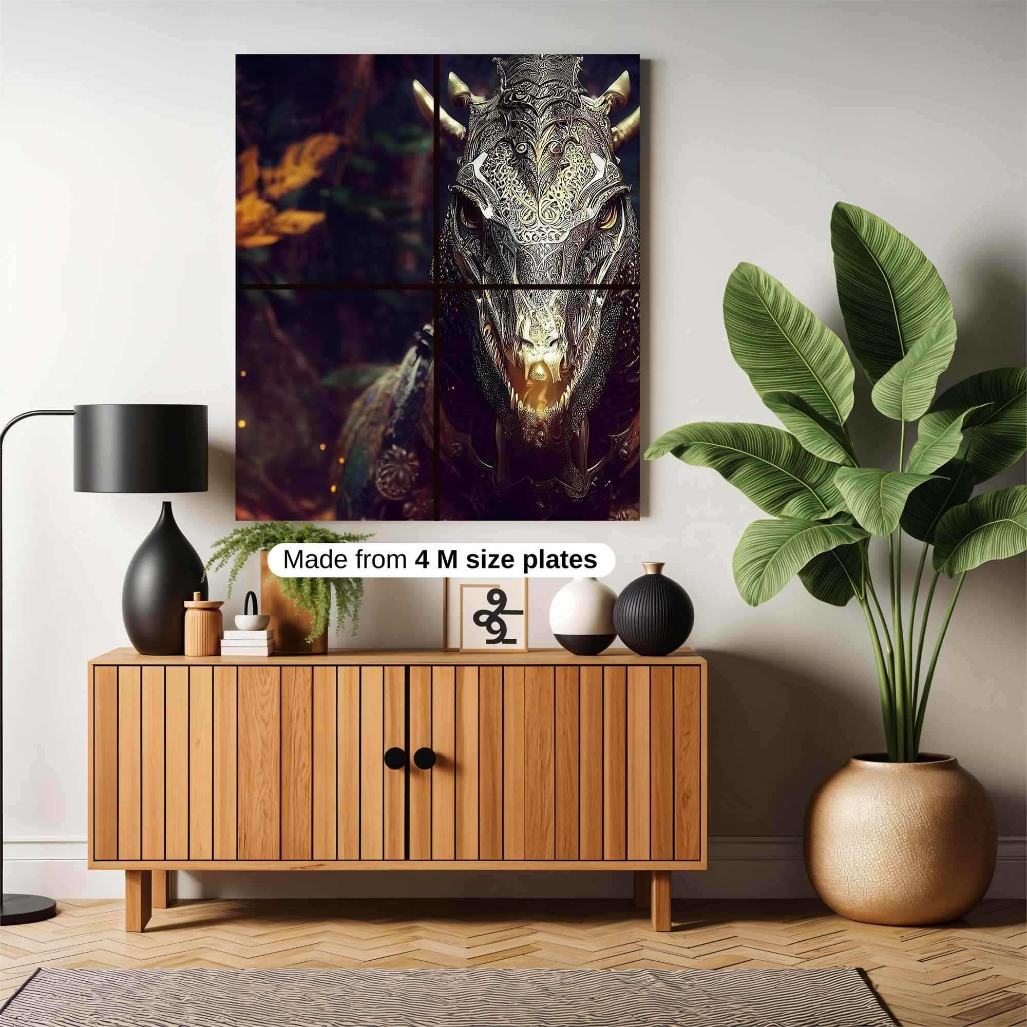 Dragon Enigma Safe Wall Magnetic / M