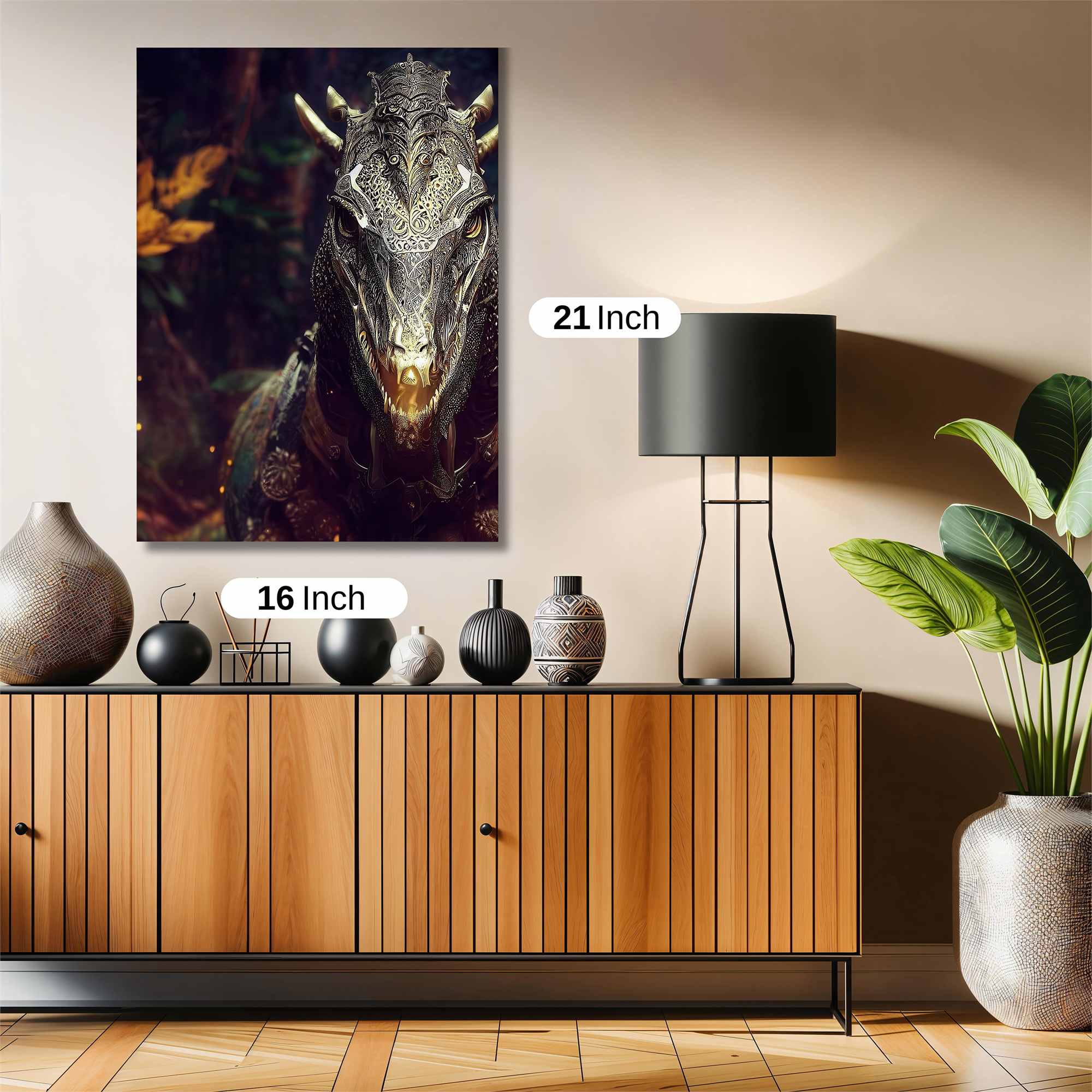 Dragon Enigma Safe Wall Magnetic / M