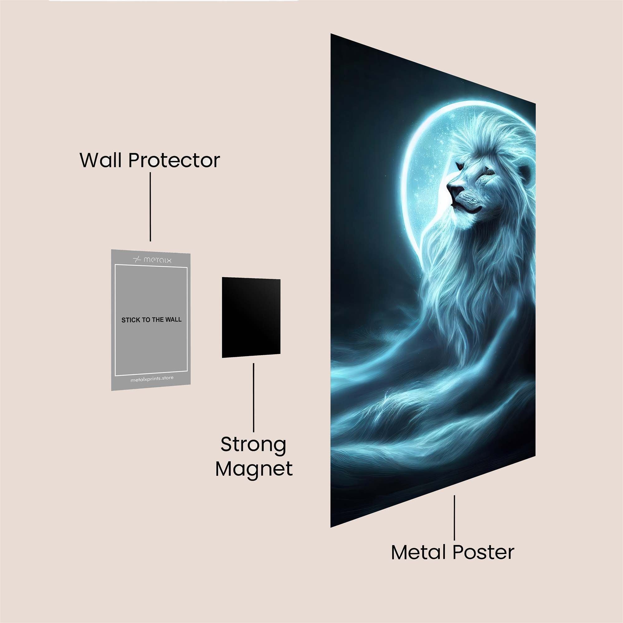 Lunar Majesty Safe Wall Magnetic / M