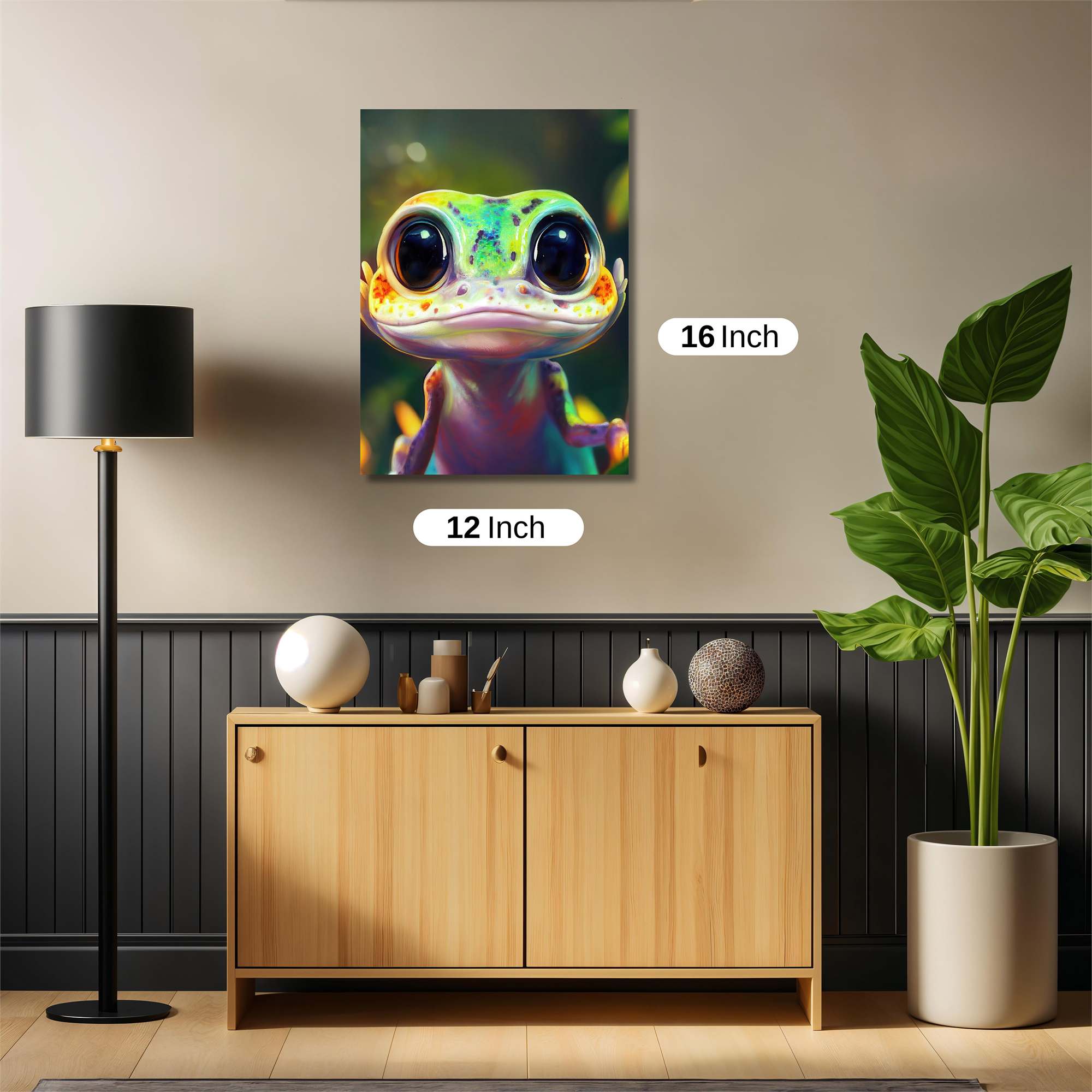 Froggy Delight Safe Wall Magnetic / M
